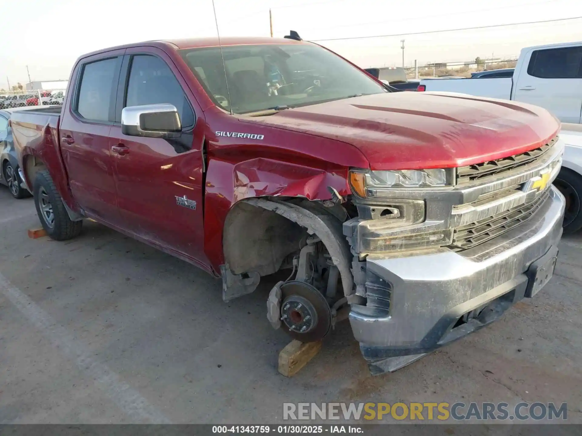 1 Photograph of a damaged car 3GCPWCEKXKG211715 CHEVROLET SILVERADO 1500 2019