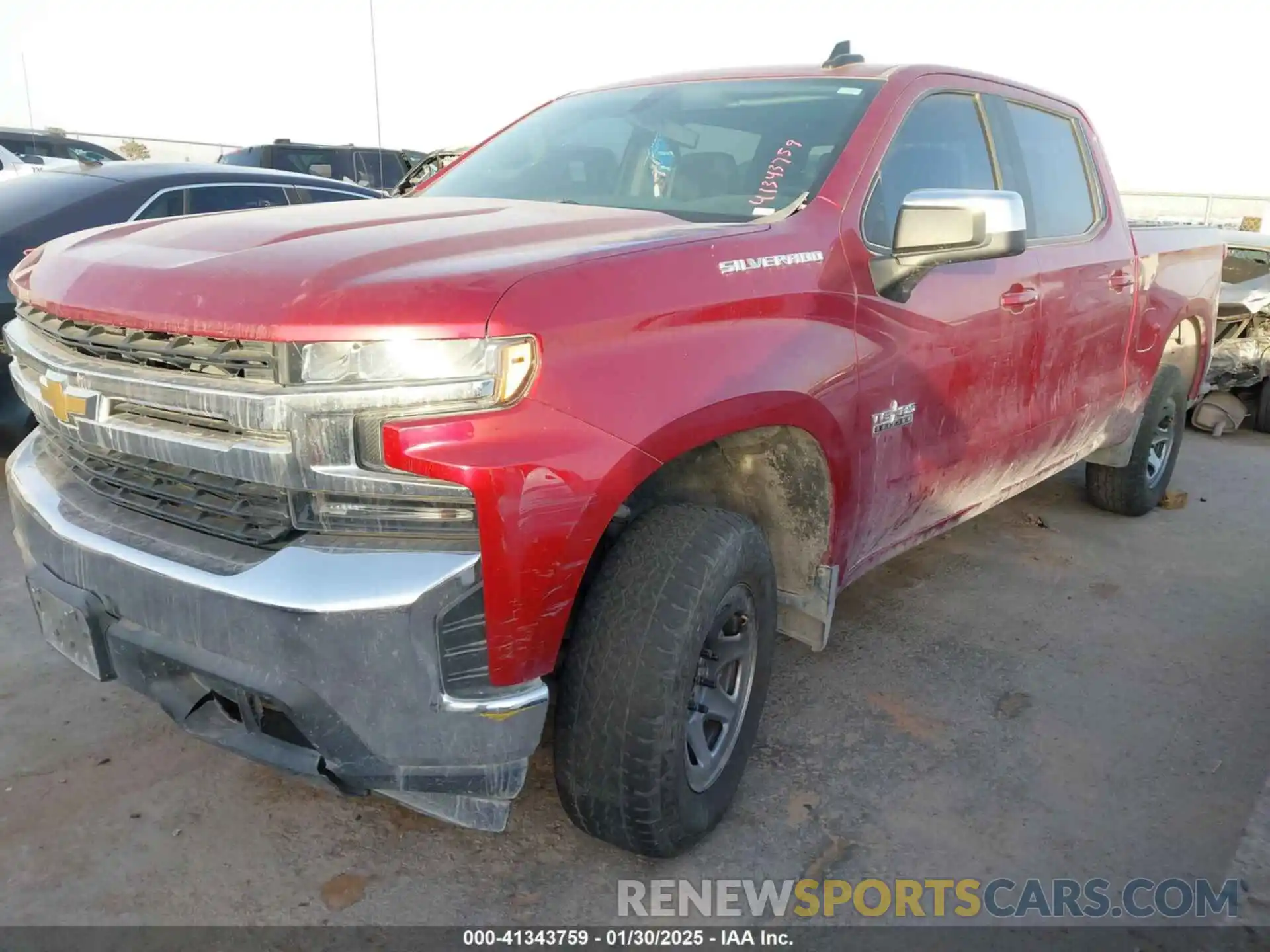 2 Photograph of a damaged car 3GCPWCEKXKG211715 CHEVROLET SILVERADO 1500 2019