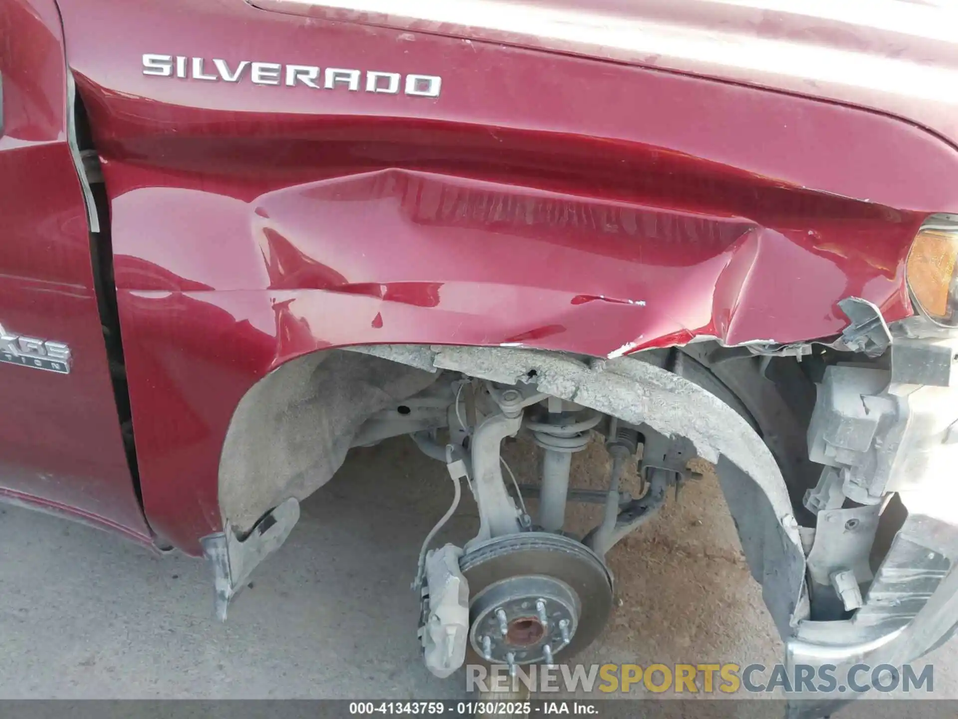 6 Photograph of a damaged car 3GCPWCEKXKG211715 CHEVROLET SILVERADO 1500 2019