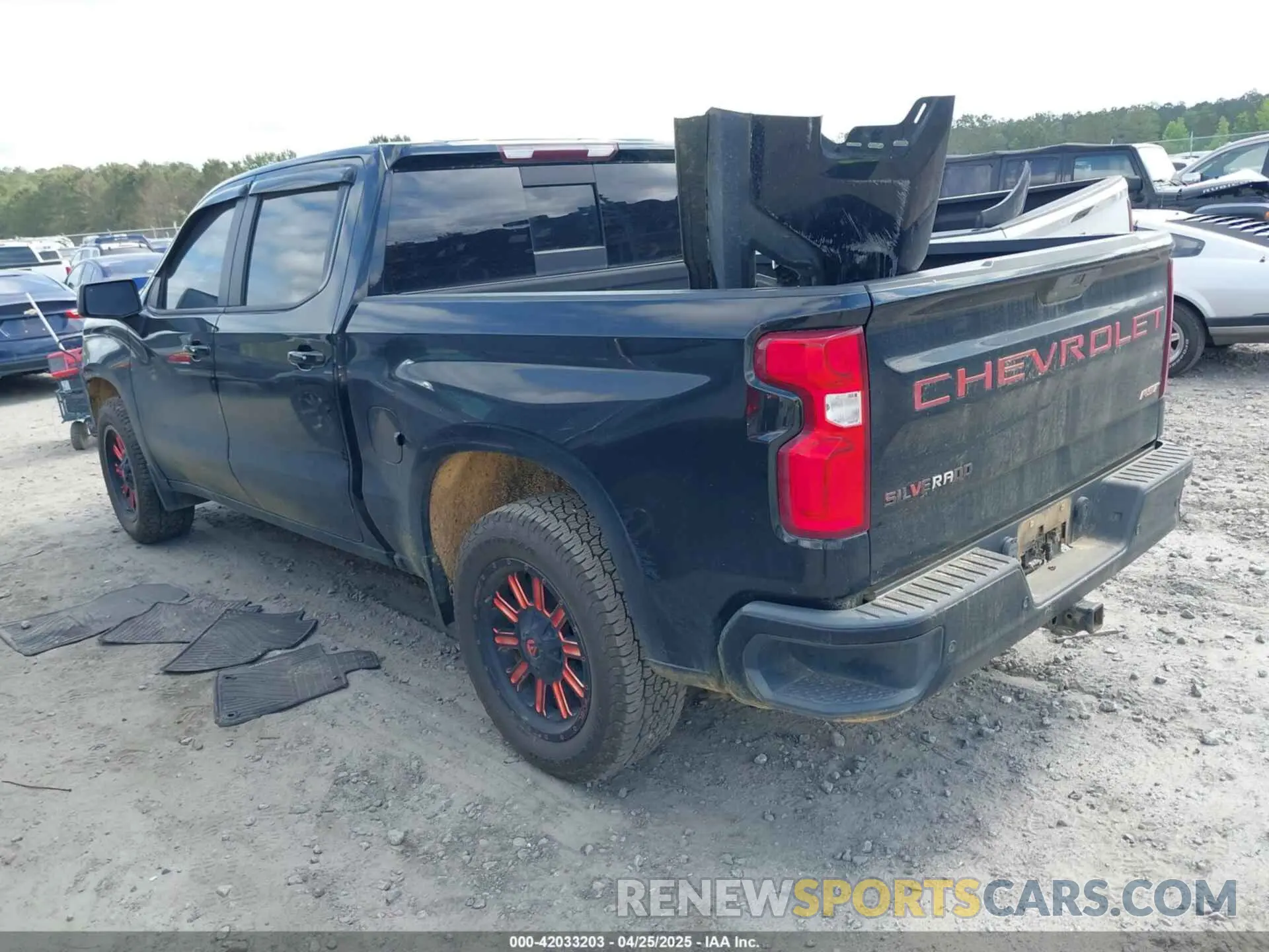 3 Photograph of a damaged car 3GCPWDED2KG284066 CHEVROLET SILVERADO 1500 2019