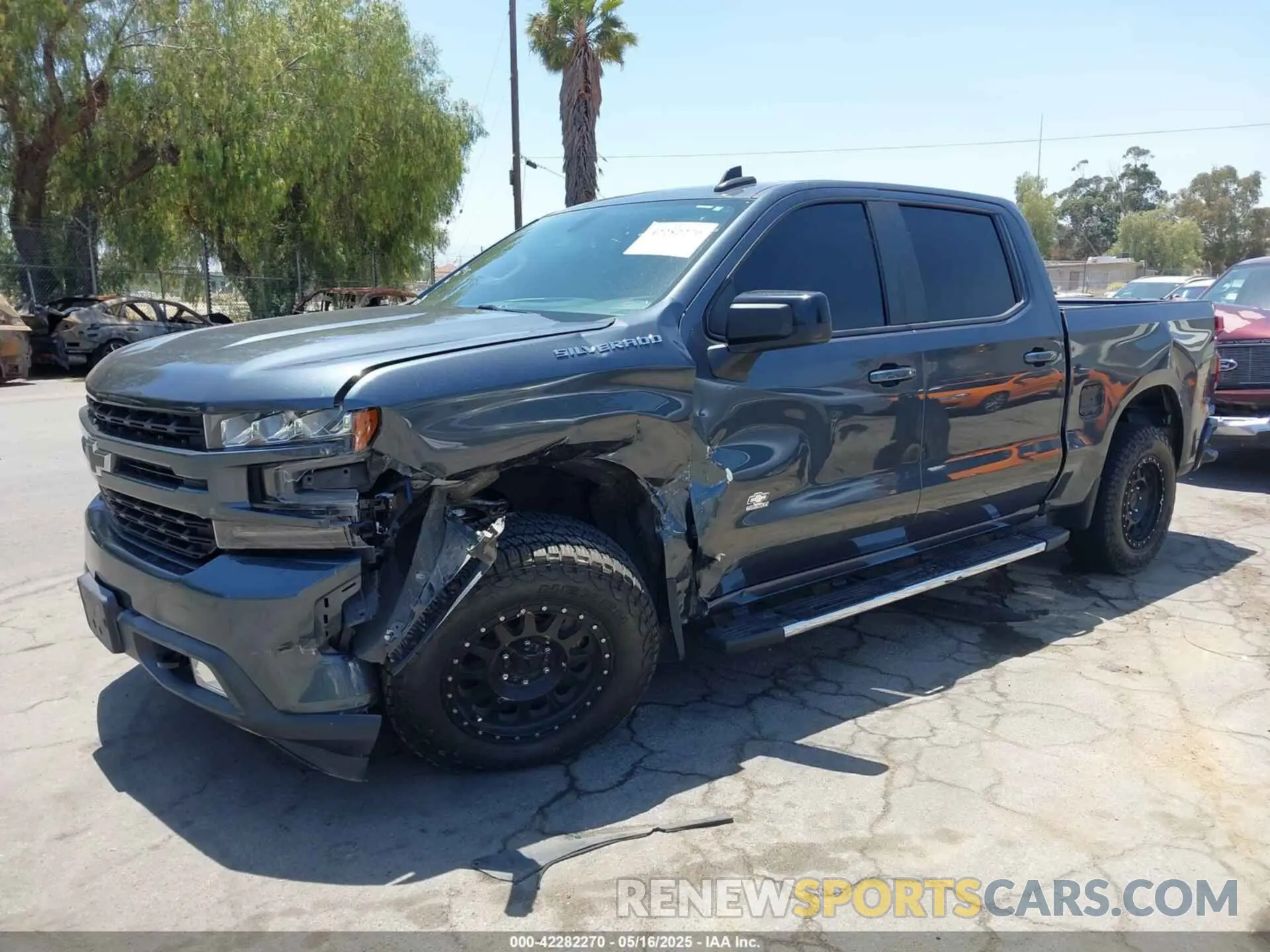 2 Photograph of a damaged car 3GCPWDED3KG171520 CHEVROLET SILVERADO 1500 2019