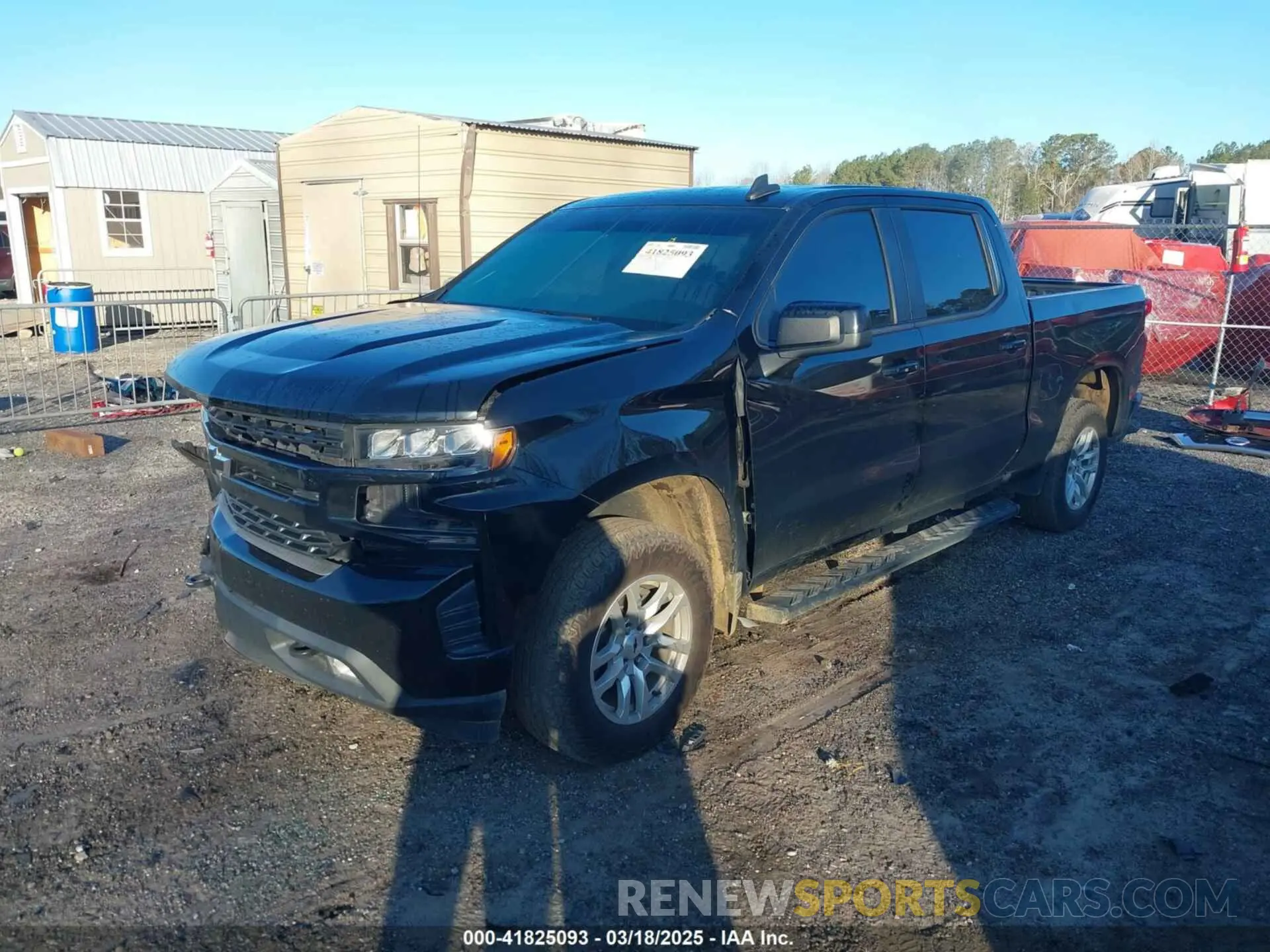 2 Photograph of a damaged car 3GCPWDED6KG125339 CHEVROLET SILVERADO 1500 2019