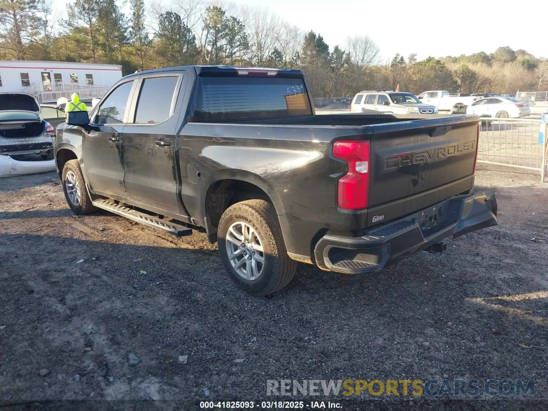 3 Photograph of a damaged car 3GCPWDED6KG125339 CHEVROLET SILVERADO 1500 2019