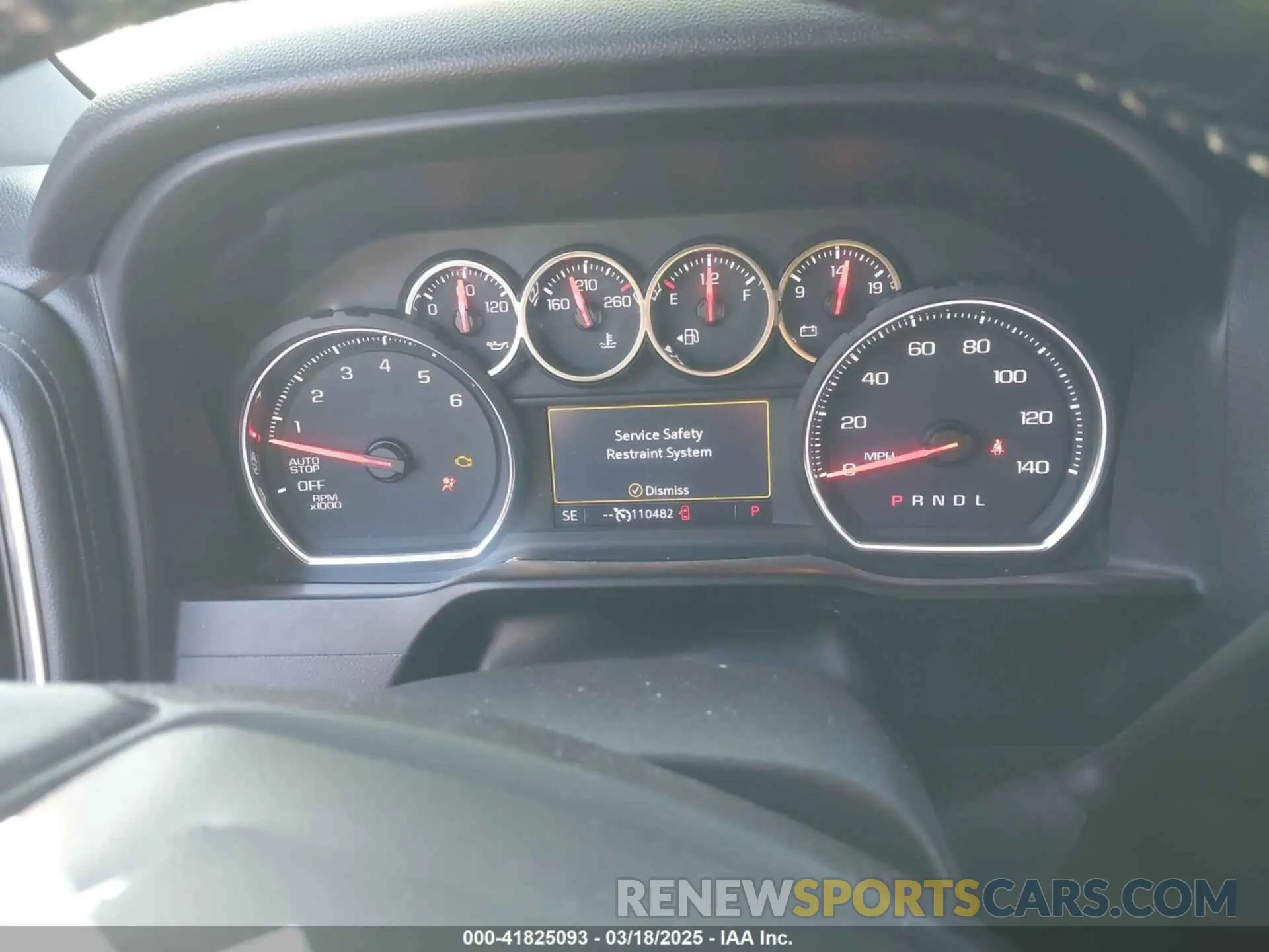 7 Photograph of a damaged car 3GCPWDED6KG125339 CHEVROLET SILVERADO 1500 2019