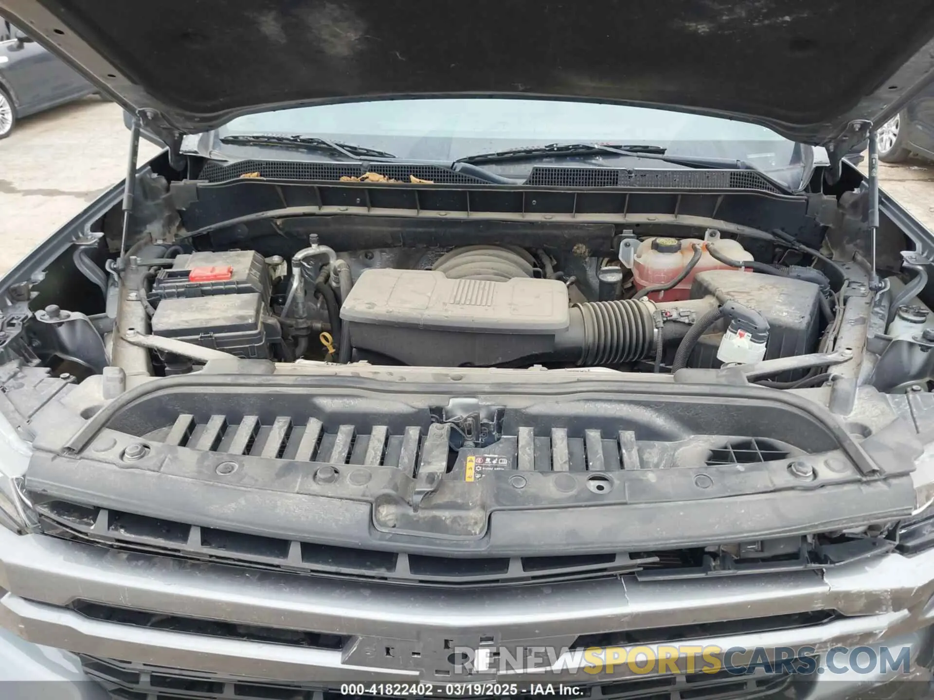 10 Photograph of a damaged car 3GCPWDED6KG273281 CHEVROLET SILVERADO 1500 2019
