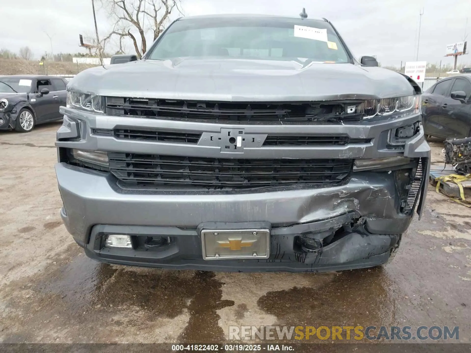 12 Photograph of a damaged car 3GCPWDED6KG273281 CHEVROLET SILVERADO 1500 2019