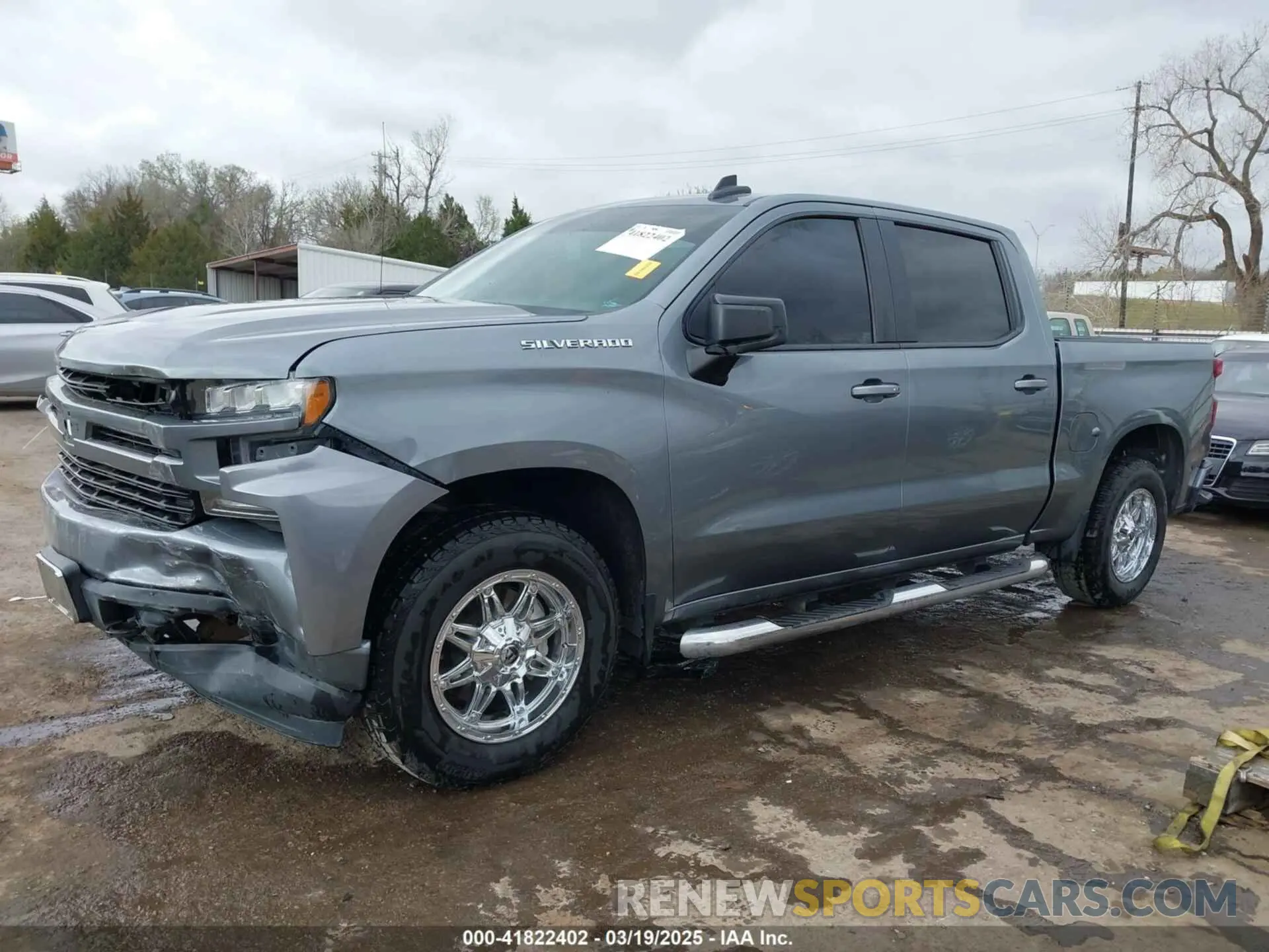 14 Photograph of a damaged car 3GCPWDED6KG273281 CHEVROLET SILVERADO 1500 2019