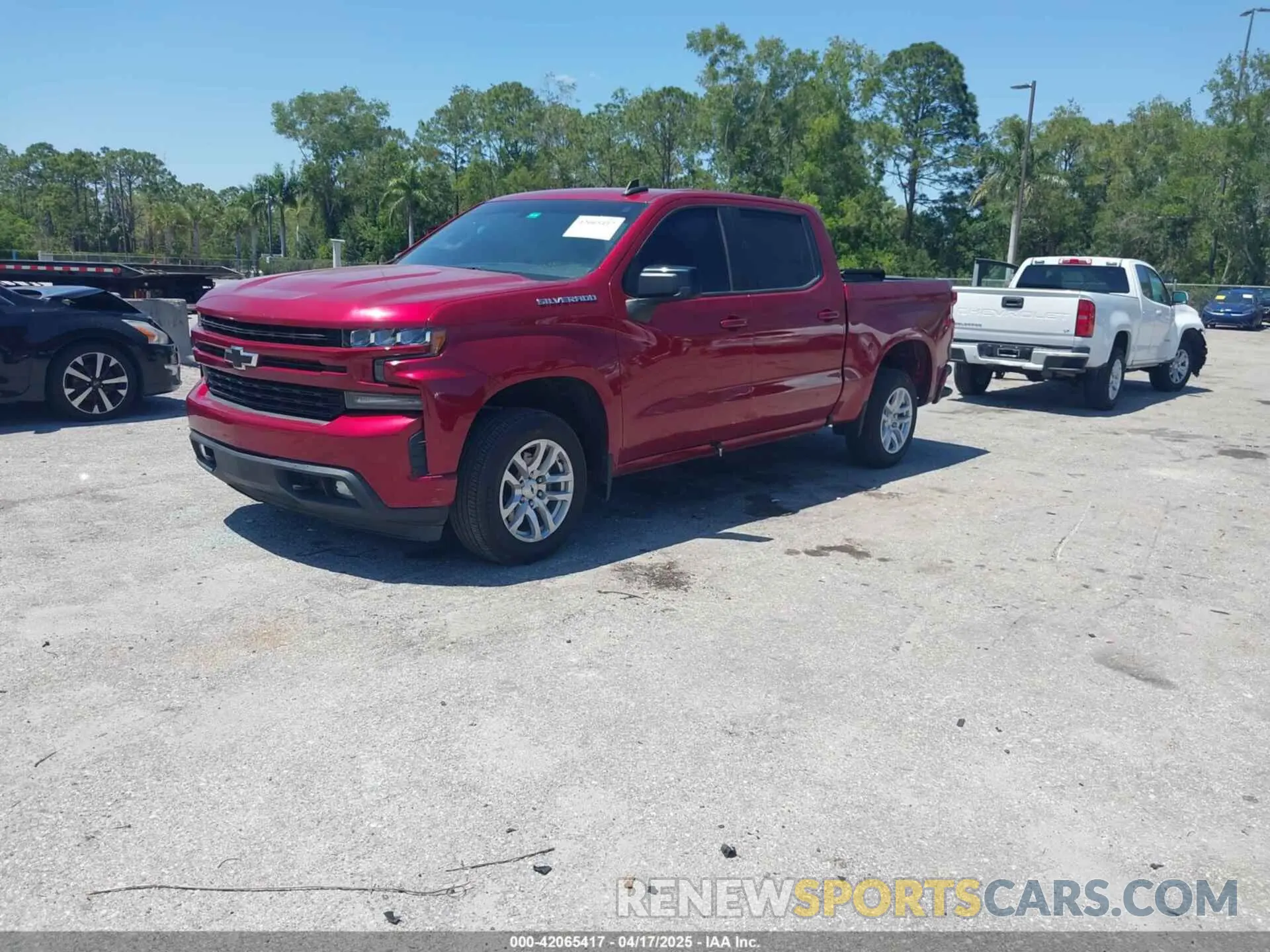 2 Photograph of a damaged car 3GCPWDED7KG206530 CHEVROLET SILVERADO 1500 2019
