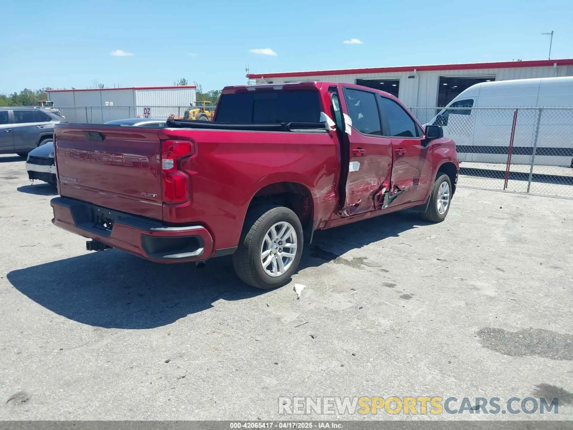 4 Photograph of a damaged car 3GCPWDED7KG206530 CHEVROLET SILVERADO 1500 2019