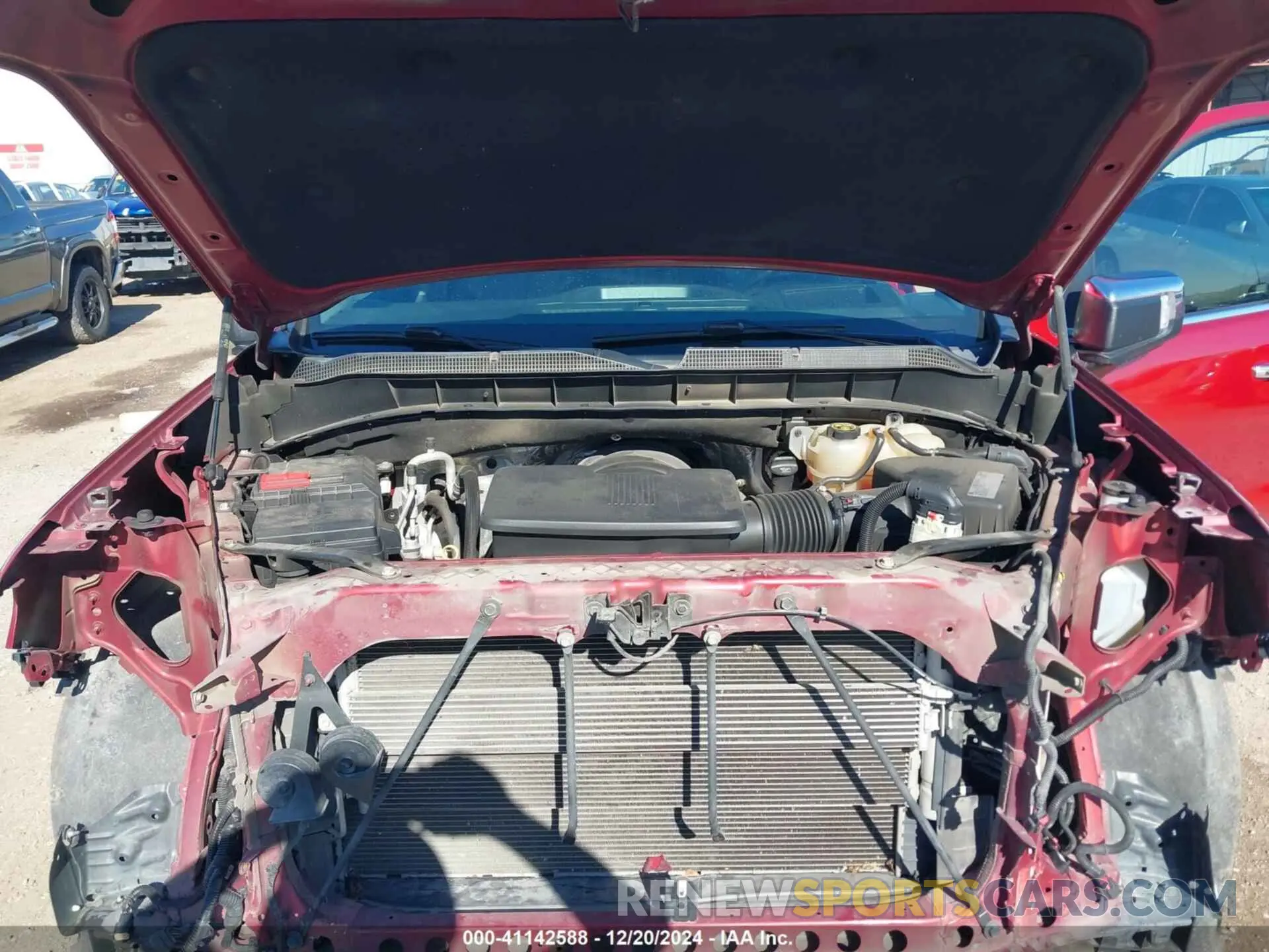 10 Photograph of a damaged car 3GCPWEEDXKG117721 CHEVROLET SILVERADO 1500 2019