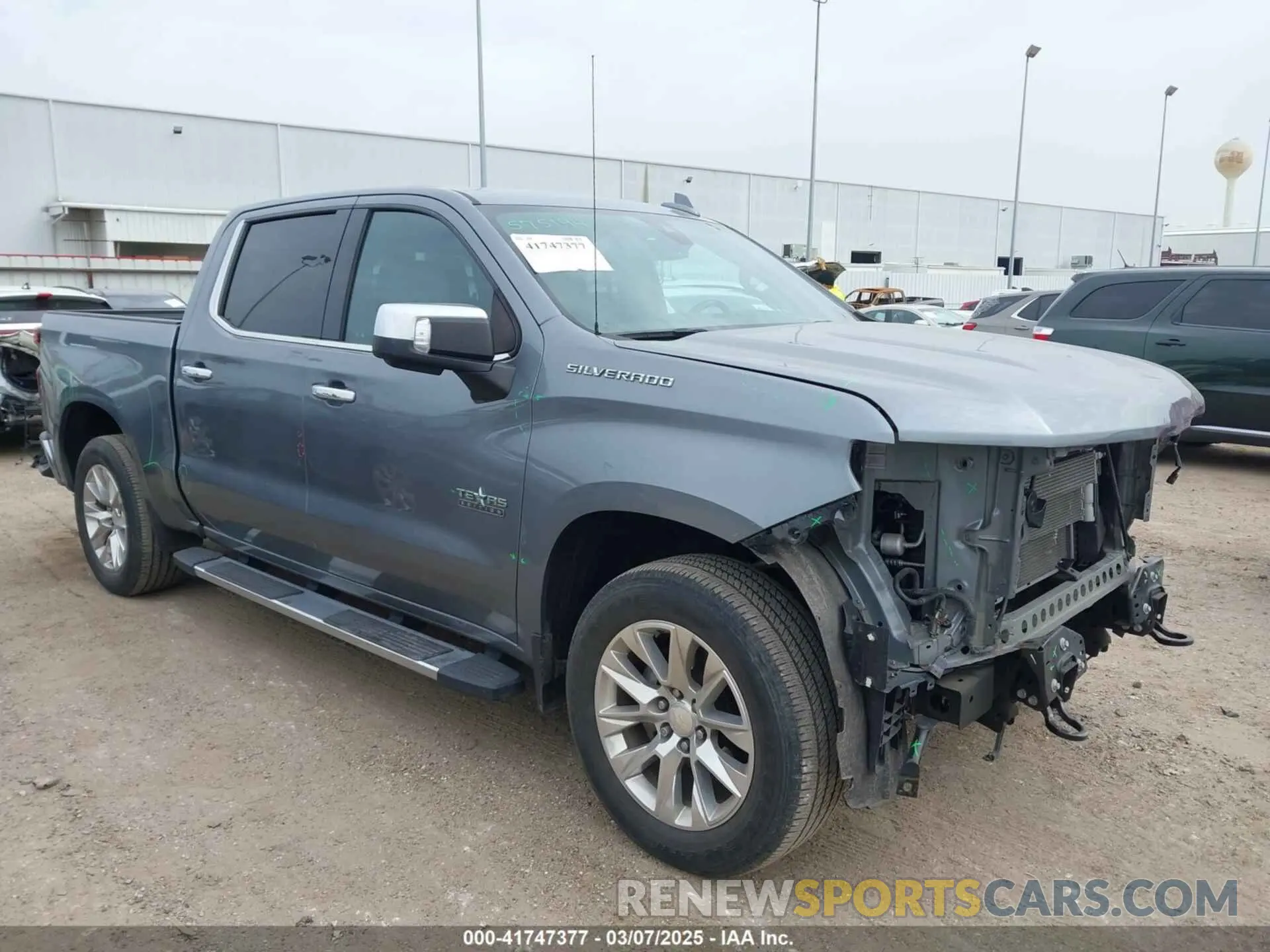 1 Photograph of a damaged car 3GCPWEEDXKG159533 CHEVROLET SILVERADO 1500 2019