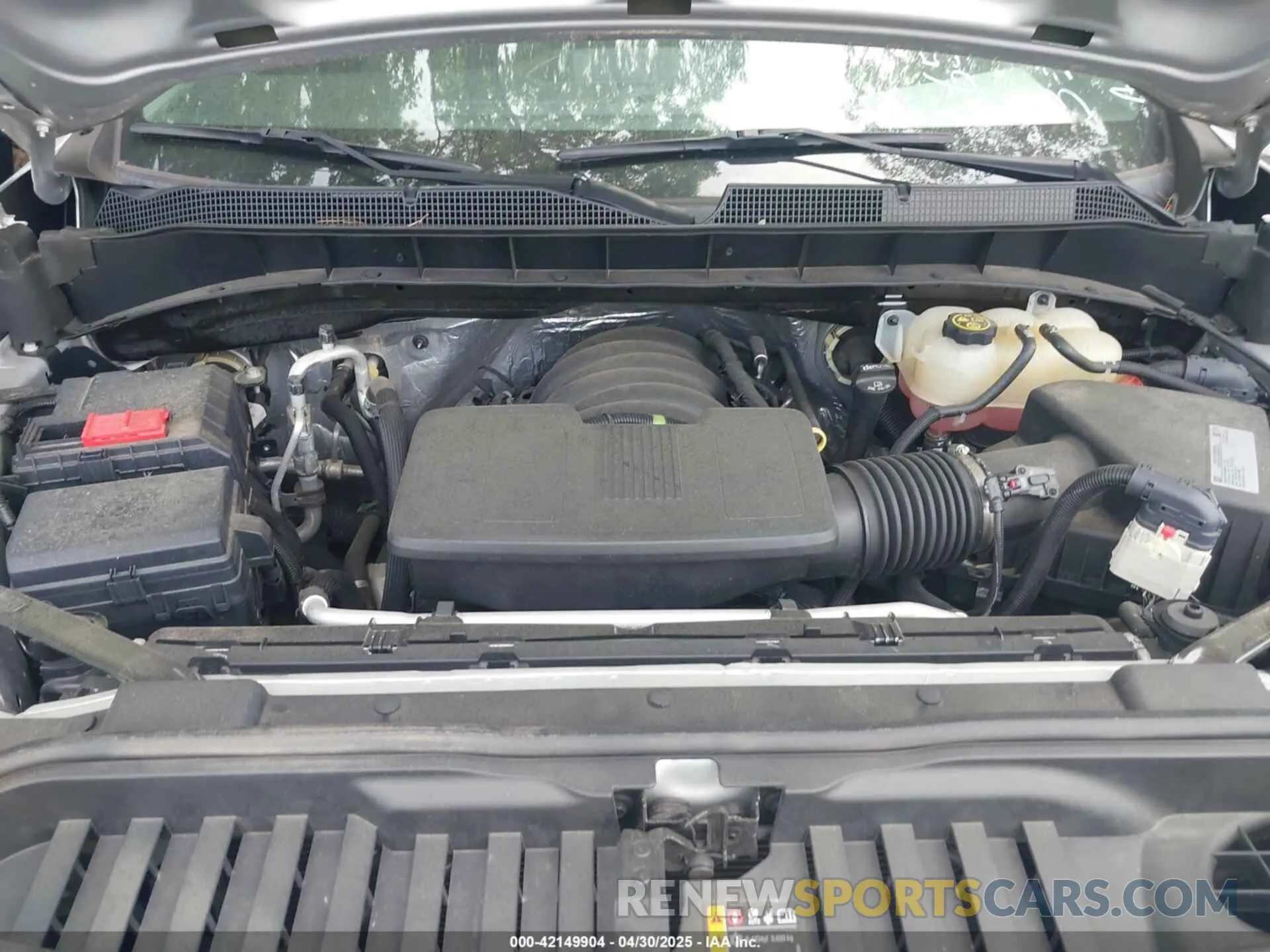 10 Photograph of a damaged car 3GCPYBEH7KG216525 CHEVROLET SILVERADO 1500 2019