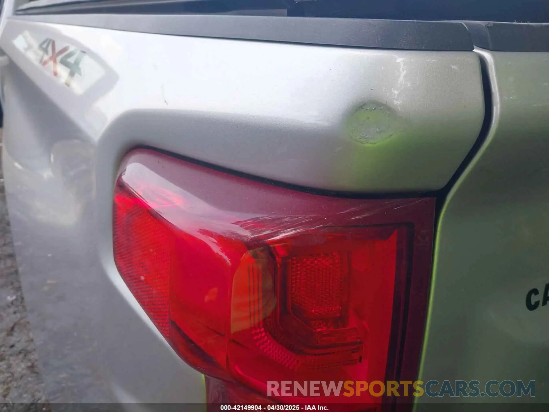 6 Photograph of a damaged car 3GCPYBEH7KG216525 CHEVROLET SILVERADO 1500 2019