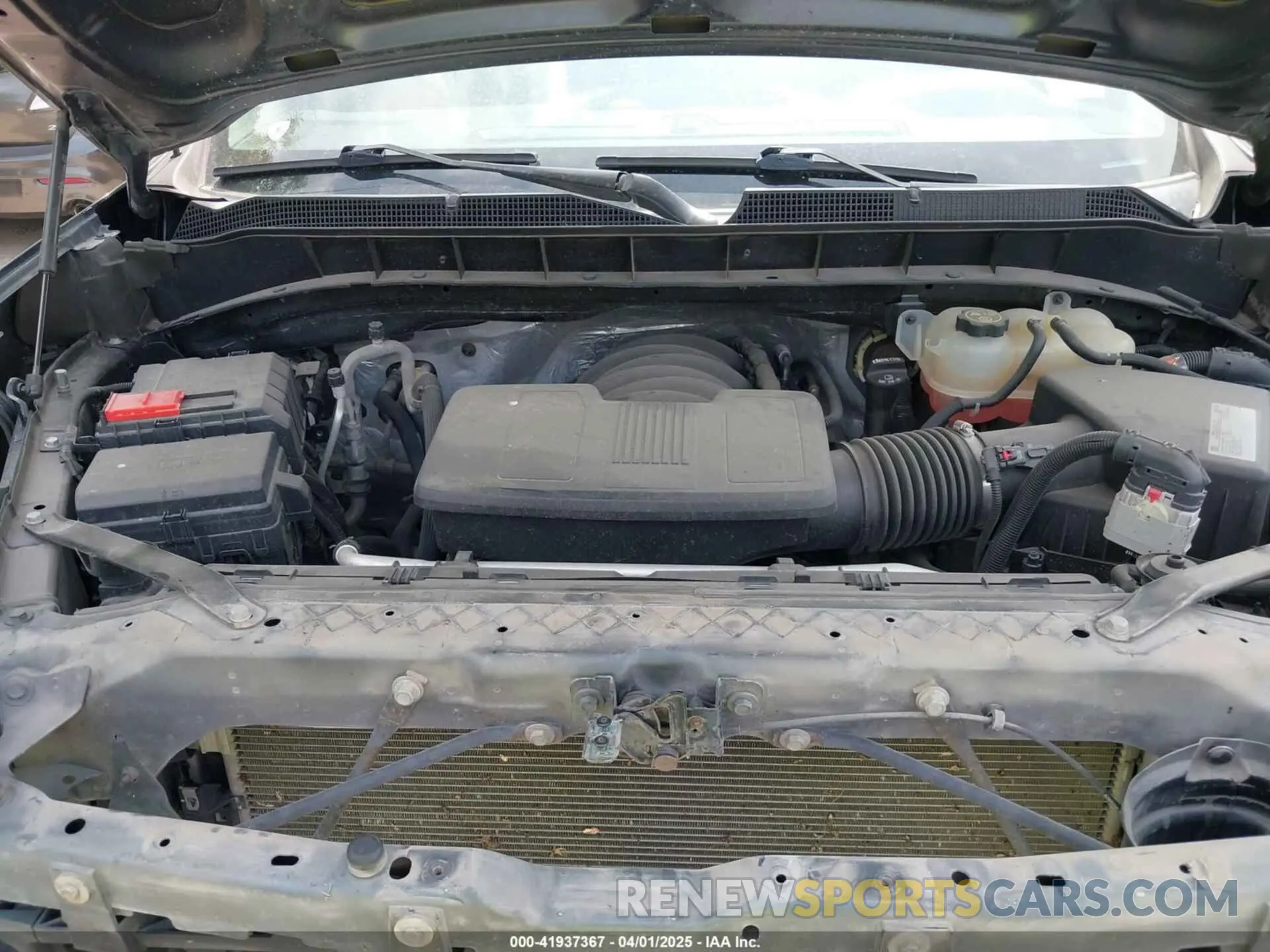 10 Photograph of a damaged car 3GCPYBEH9KG238011 CHEVROLET SILVERADO 1500 2019