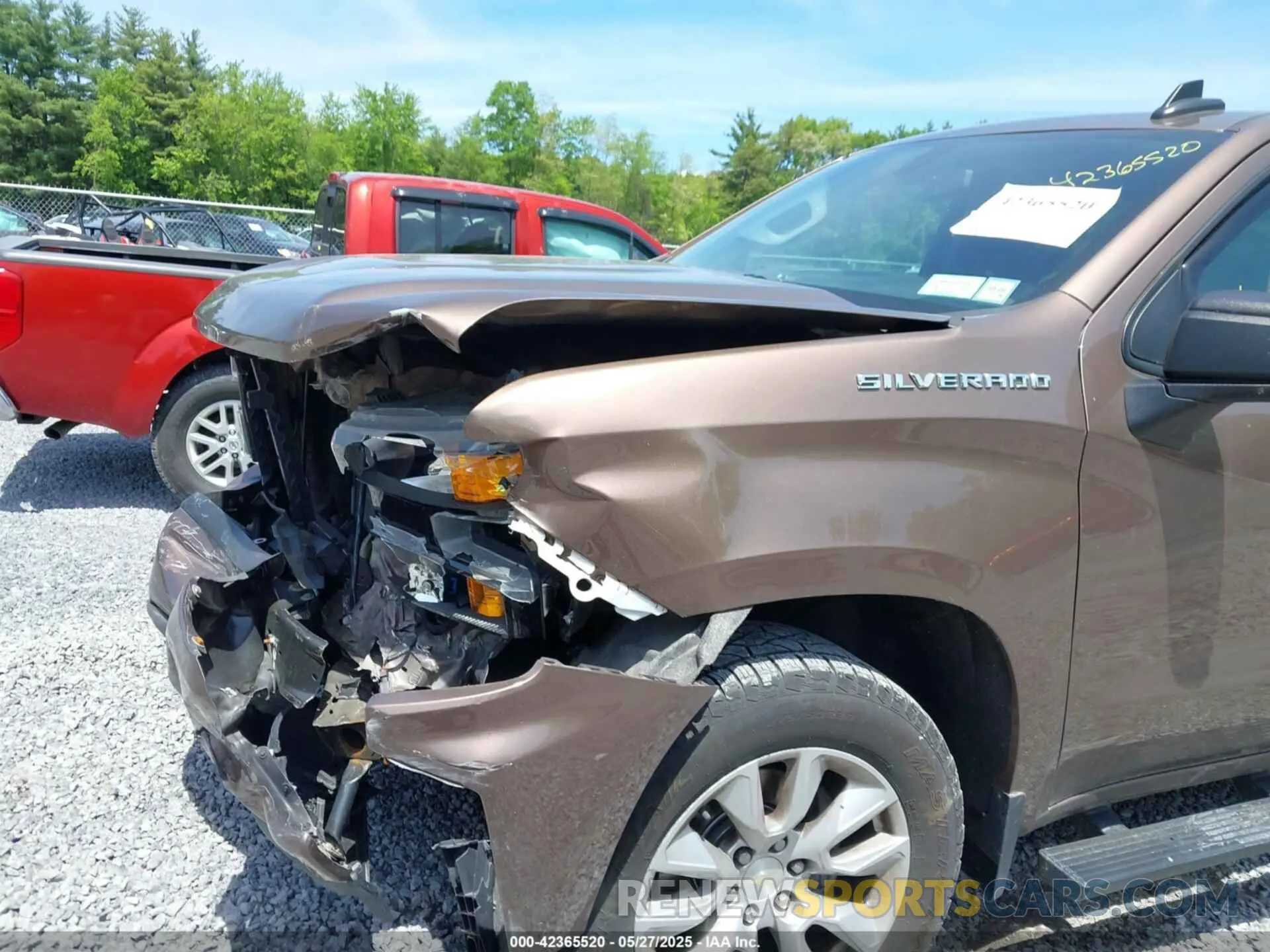 17 Photograph of a damaged car 3GCPYBEHXKG241256 CHEVROLET SILVERADO 1500 2019