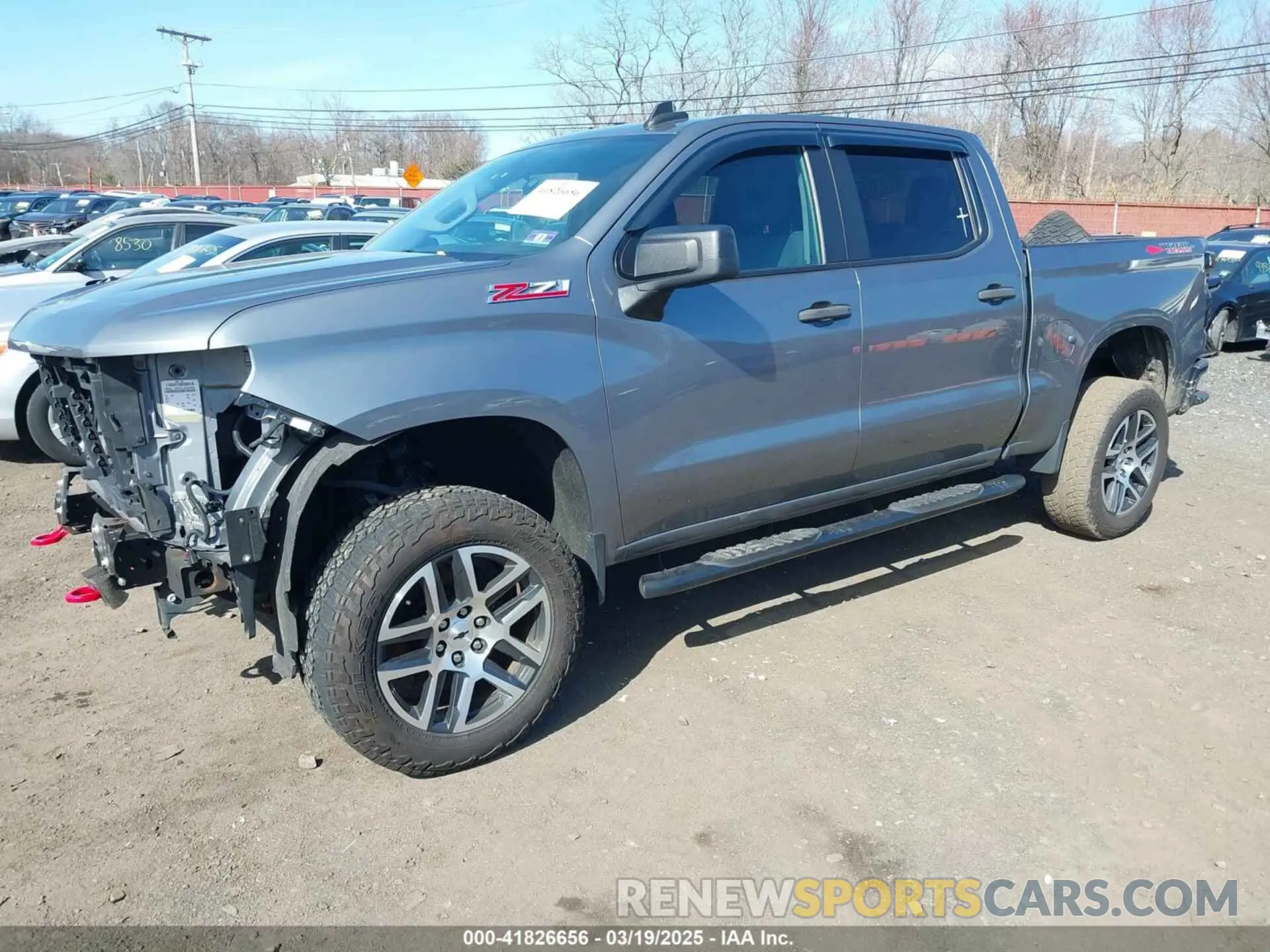 2 Photograph of a damaged car 3GCPYCEF5KG148682 CHEVROLET SILVERADO 1500 2019