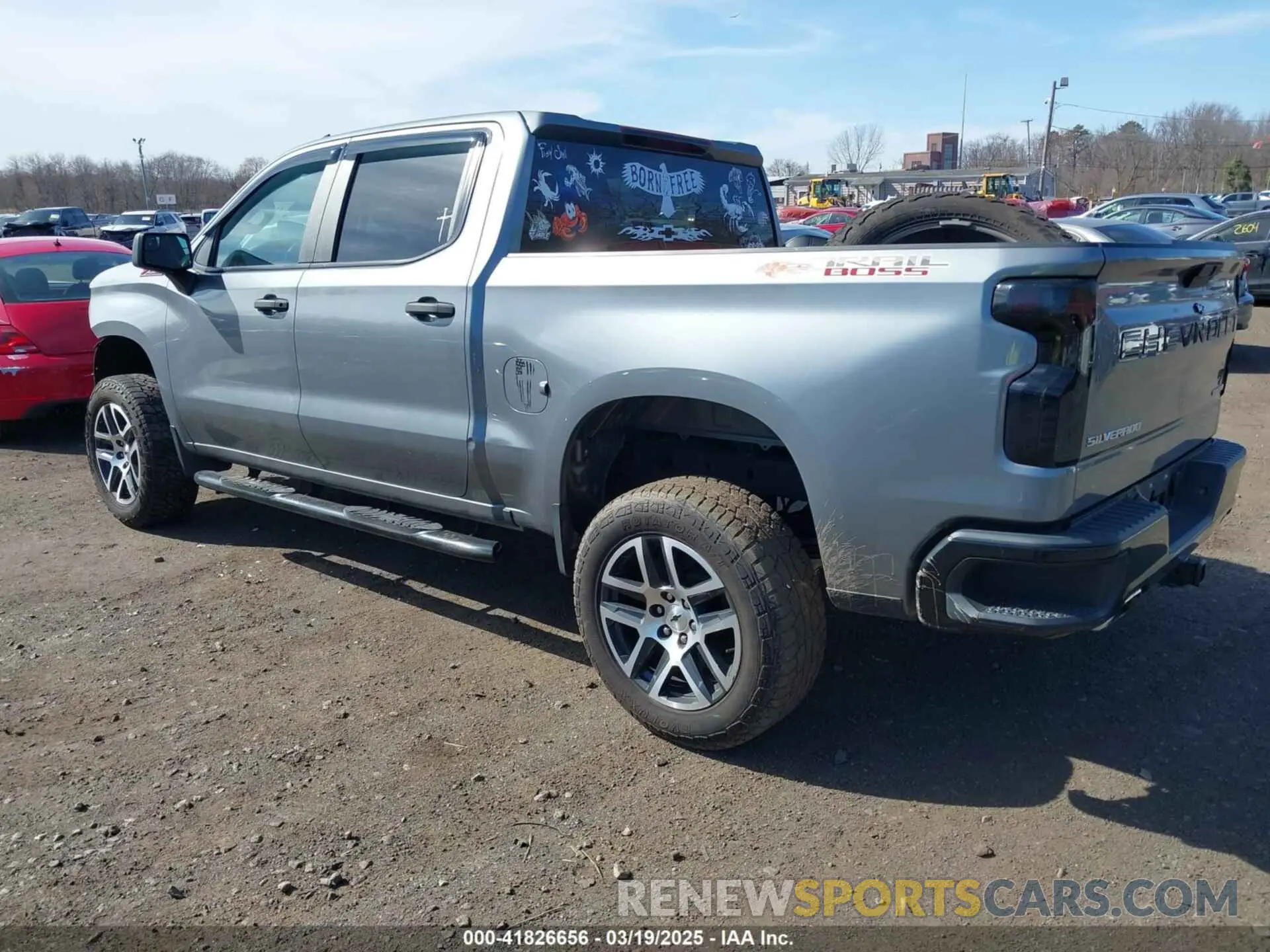 3 Photograph of a damaged car 3GCPYCEF5KG148682 CHEVROLET SILVERADO 1500 2019