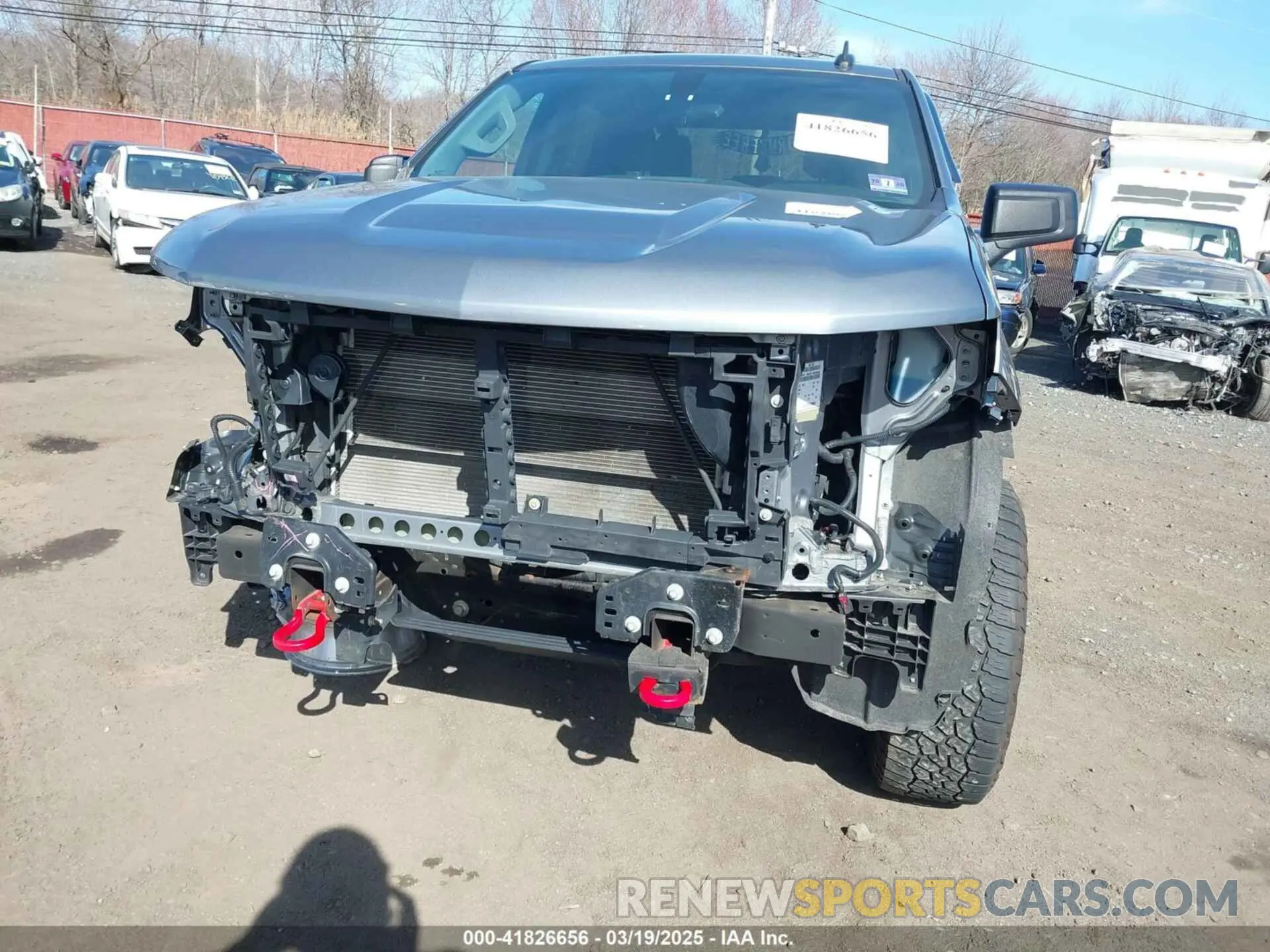 6 Photograph of a damaged car 3GCPYCEF5KG148682 CHEVROLET SILVERADO 1500 2019