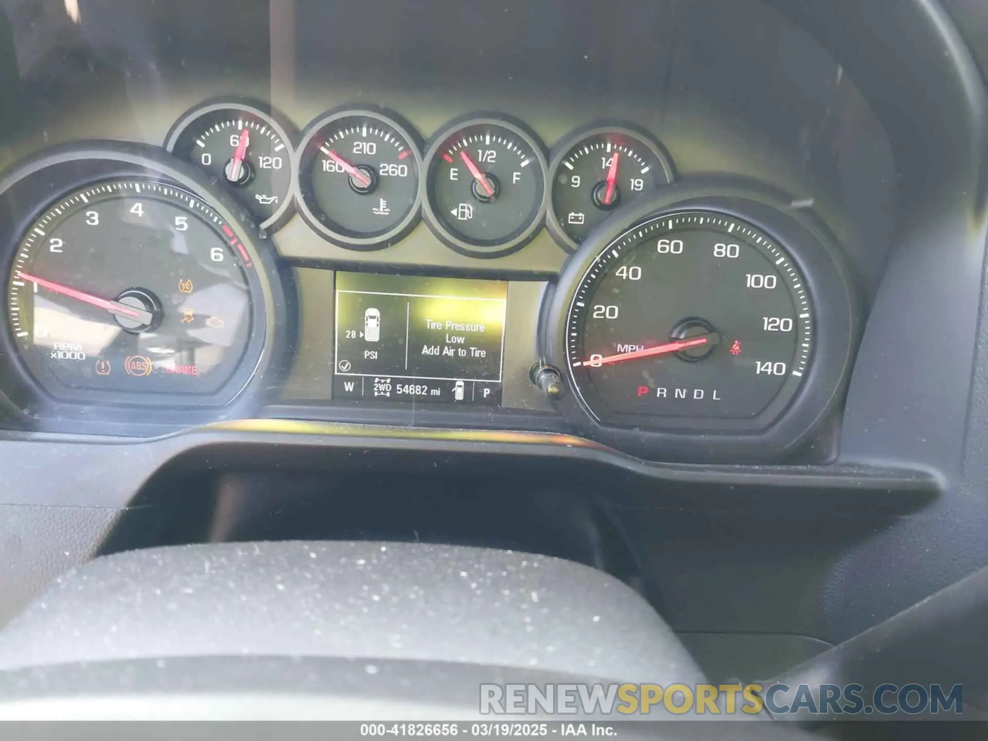 7 Photograph of a damaged car 3GCPYCEF5KG148682 CHEVROLET SILVERADO 1500 2019