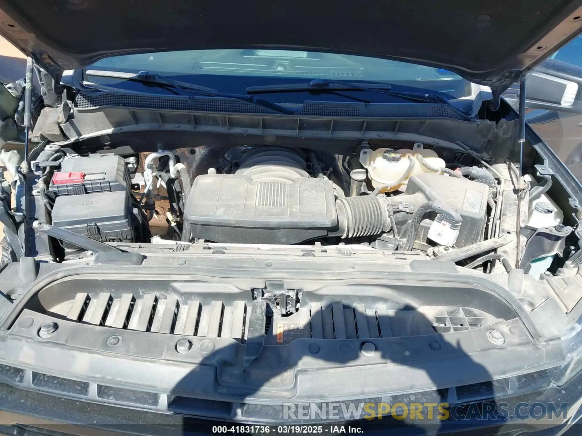 10 Photograph of a damaged car 3GCPYFED1KG299325 CHEVROLET SILVERADO 1500 2019