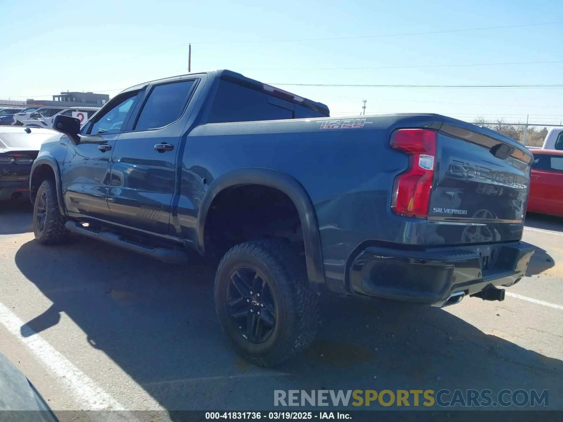 3 Photograph of a damaged car 3GCPYFED1KG299325 CHEVROLET SILVERADO 1500 2019