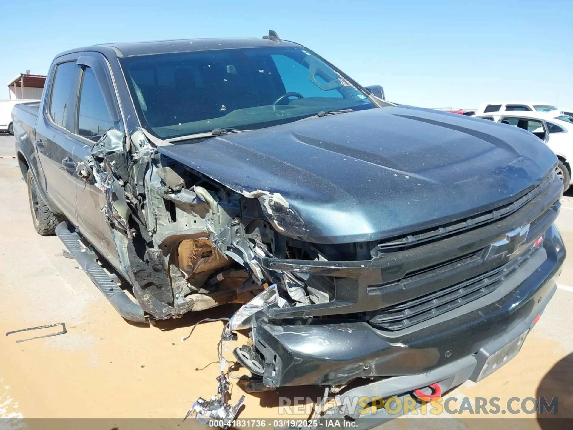 6 Photograph of a damaged car 3GCPYFED1KG299325 CHEVROLET SILVERADO 1500 2019
