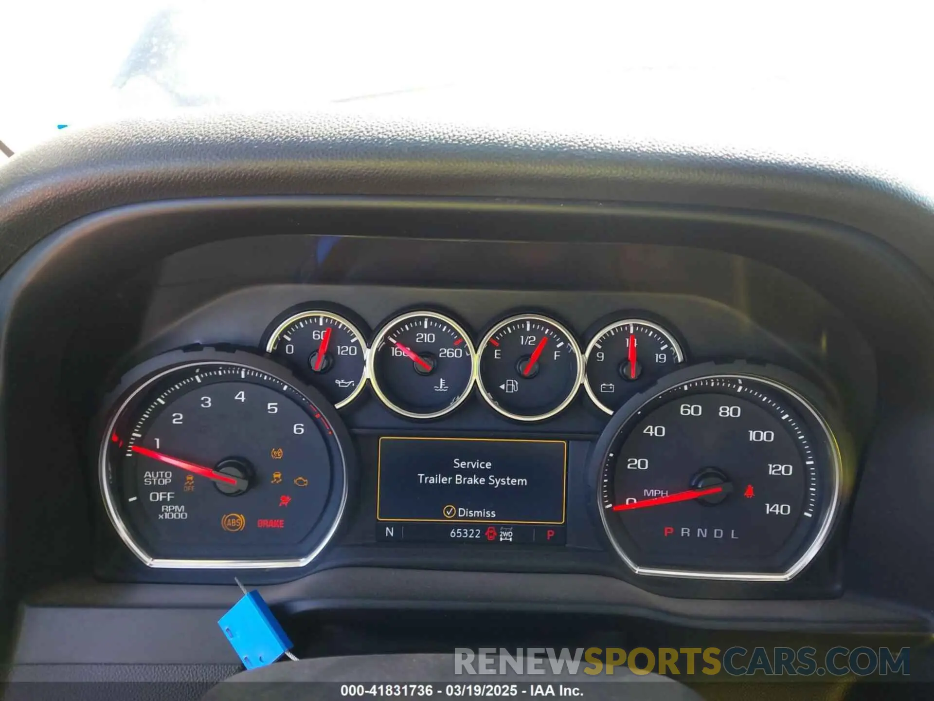 7 Photograph of a damaged car 3GCPYFED1KG299325 CHEVROLET SILVERADO 1500 2019