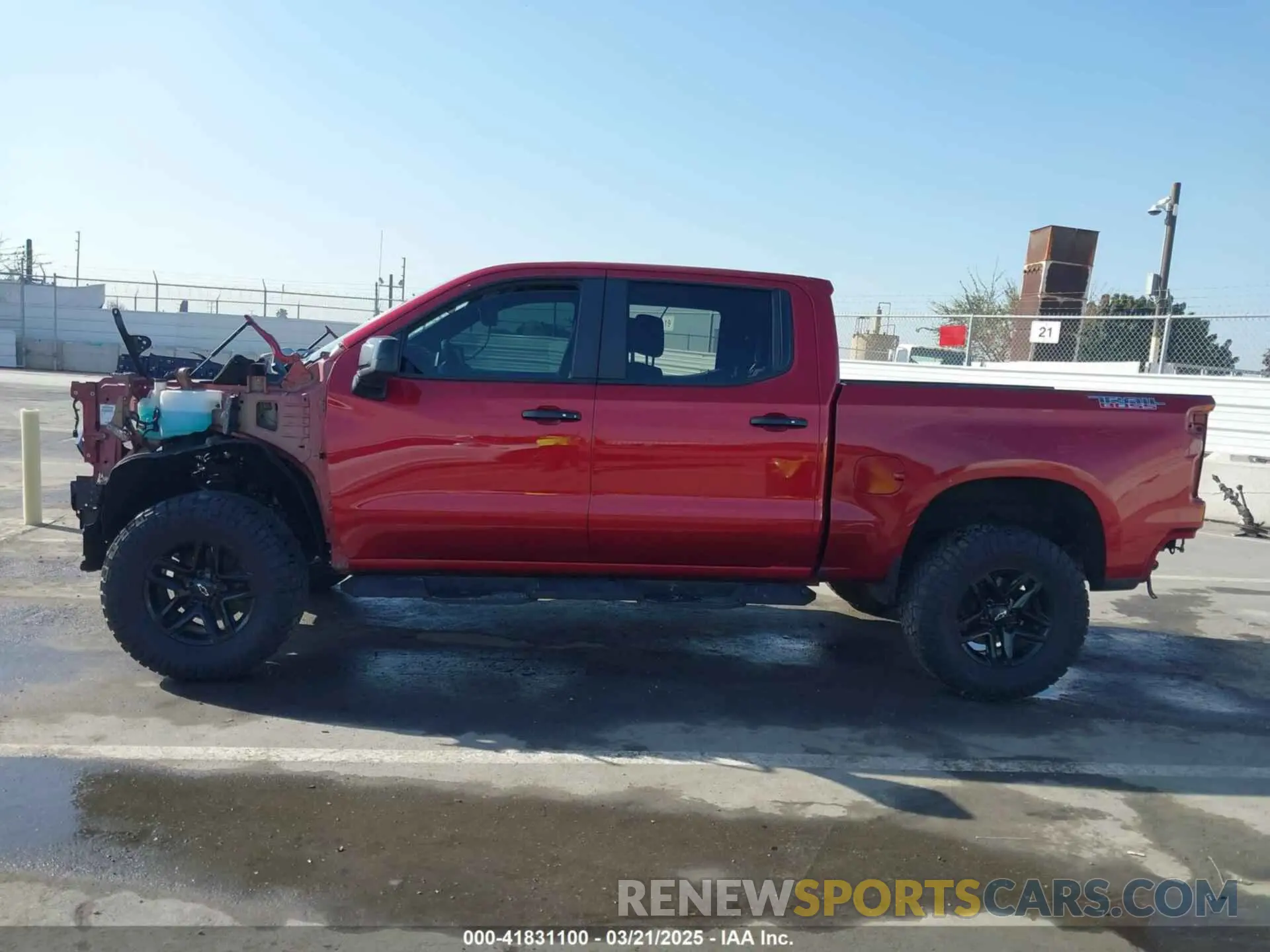 13 Photograph of a damaged car 3GCPYFED2KG122699 CHEVROLET SILVERADO 1500 2019