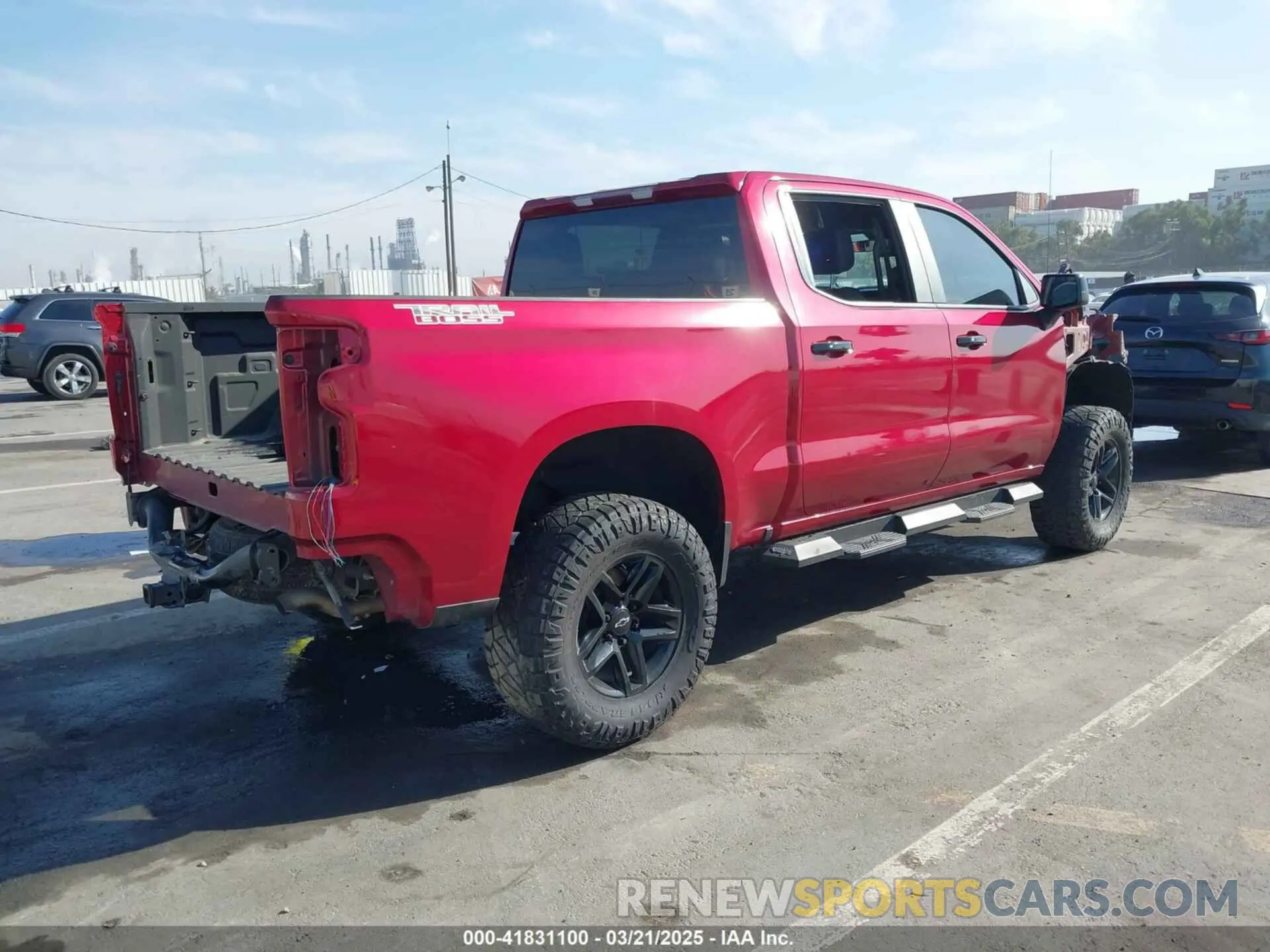 4 Photograph of a damaged car 3GCPYFED2KG122699 CHEVROLET SILVERADO 1500 2019