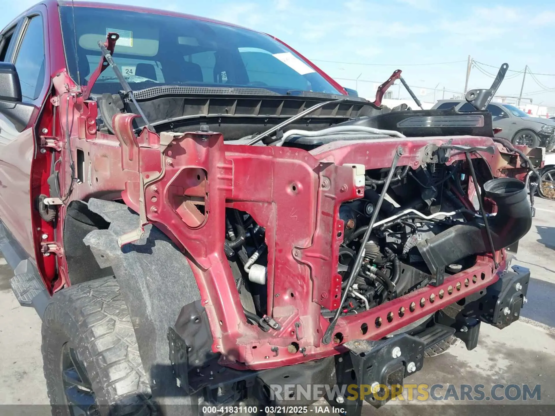6 Photograph of a damaged car 3GCPYFED2KG122699 CHEVROLET SILVERADO 1500 2019