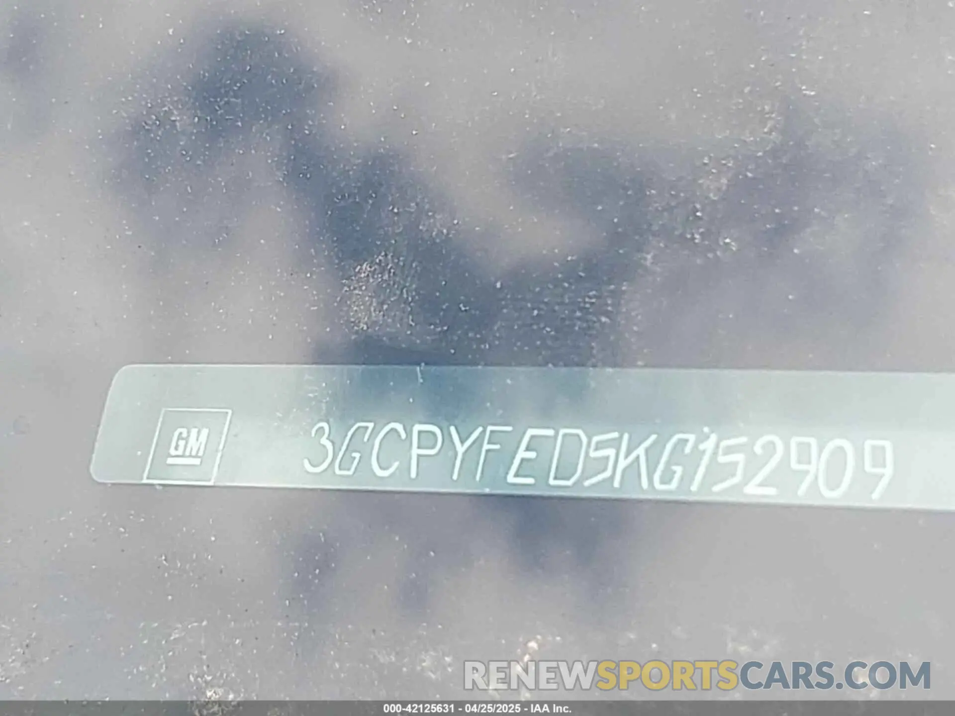 9 Photograph of a damaged car 3GCPYFED5KG152909 CHEVROLET SILVERADO 1500 2019