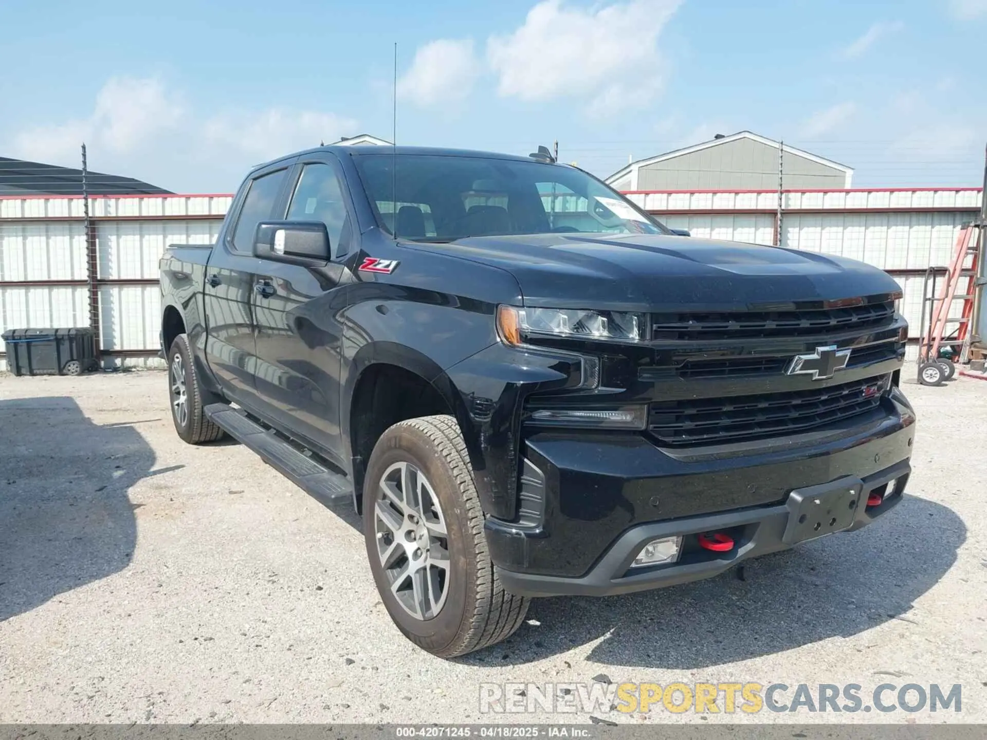 1 Photograph of a damaged car 3GCPYFED5KG193055 CHEVROLET SILVERADO 1500 2019