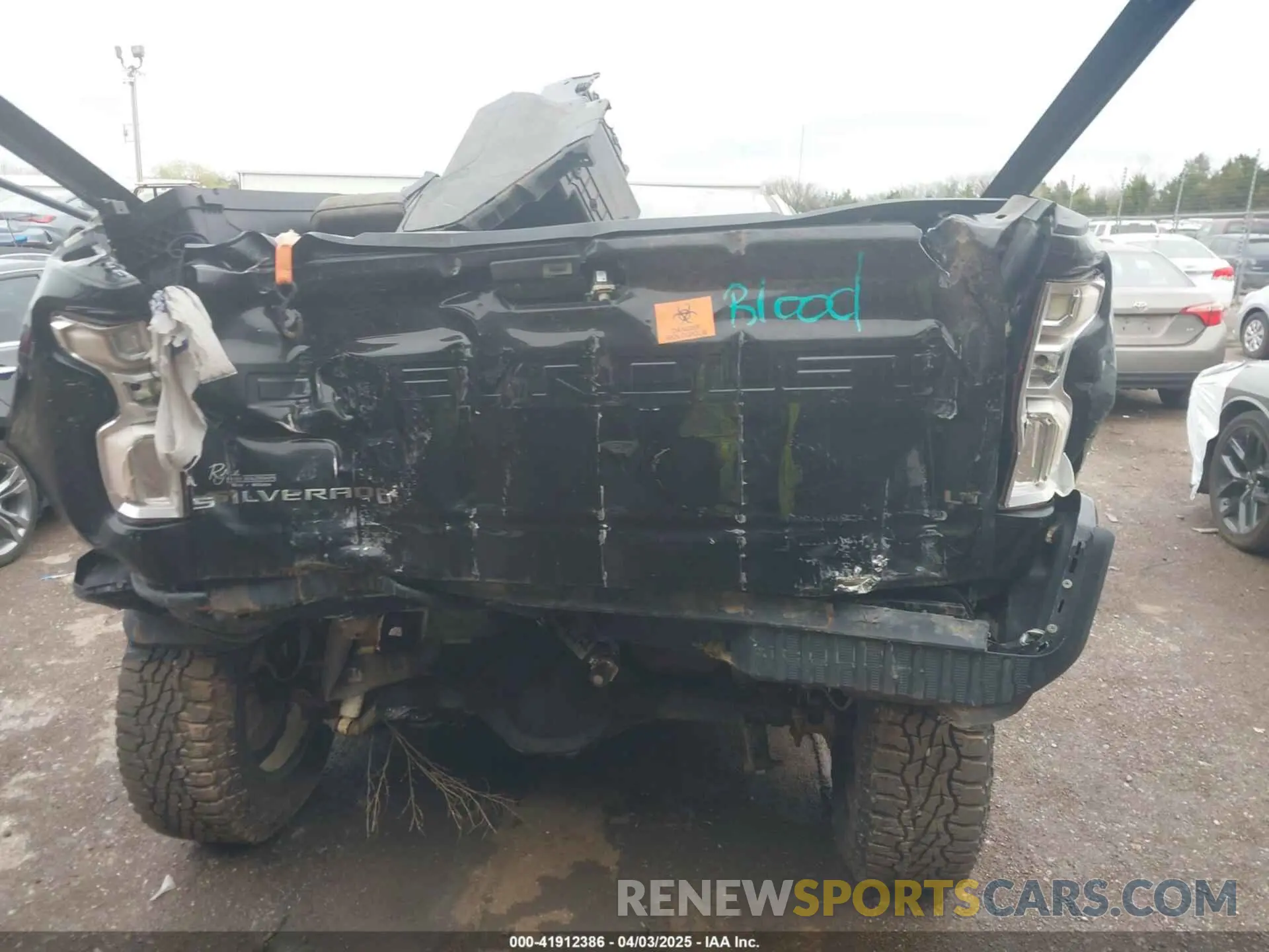 6 Photograph of a damaged car 3GCPYFED5KG218942 CHEVROLET SILVERADO 1500 2019