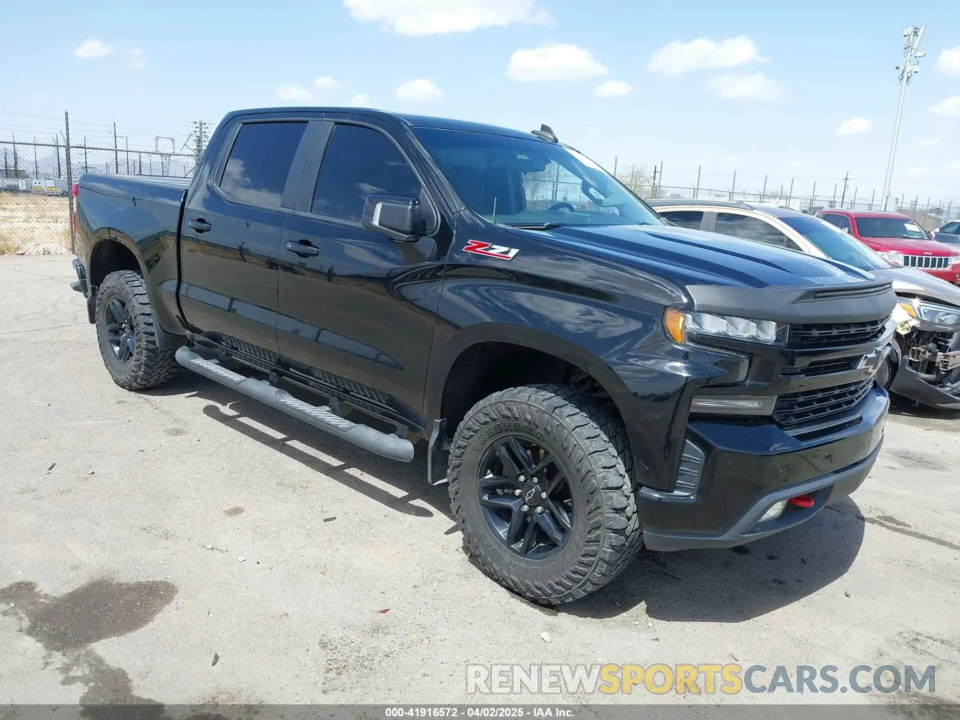 1 Photograph of a damaged car 3GCPYFED6KG174370 CHEVROLET SILVERADO 1500 2019