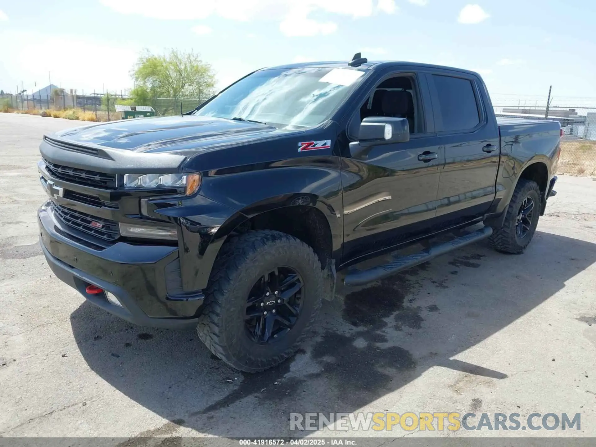 2 Photograph of a damaged car 3GCPYFED6KG174370 CHEVROLET SILVERADO 1500 2019