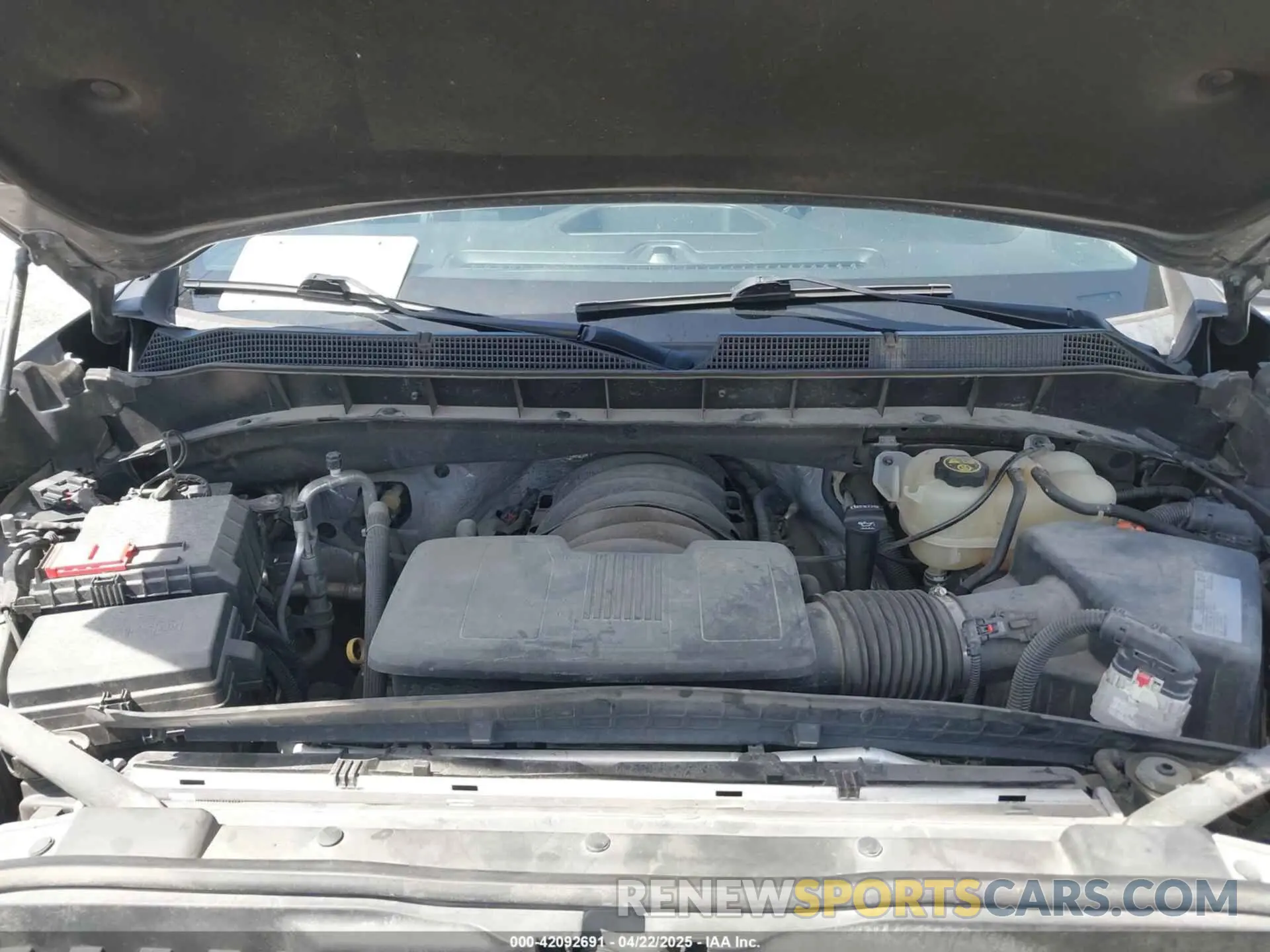 10 Photograph of a damaged car 3GCPYFED6KG182355 CHEVROLET SILVERADO 1500 2019