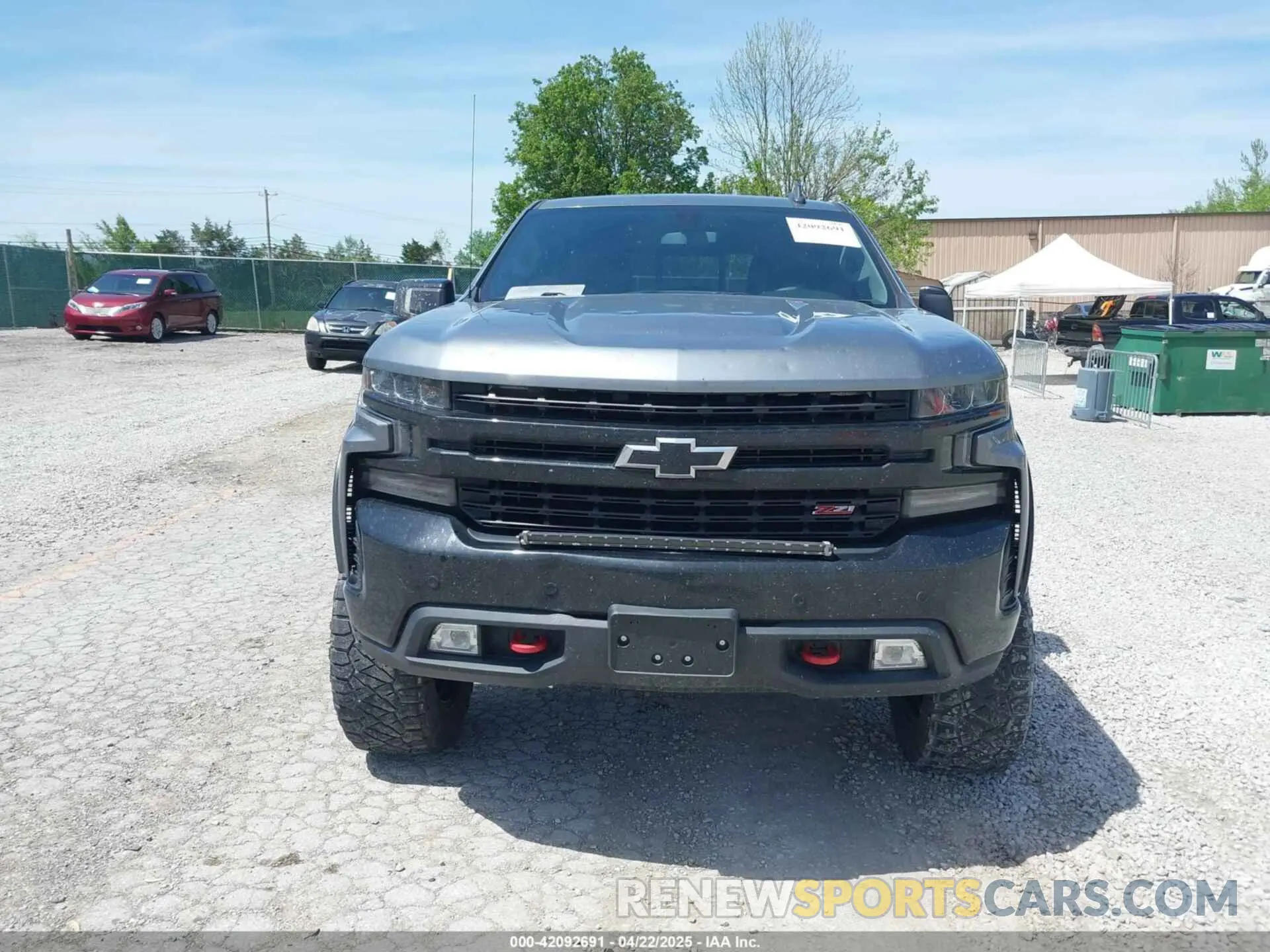 12 Photograph of a damaged car 3GCPYFED6KG182355 CHEVROLET SILVERADO 1500 2019