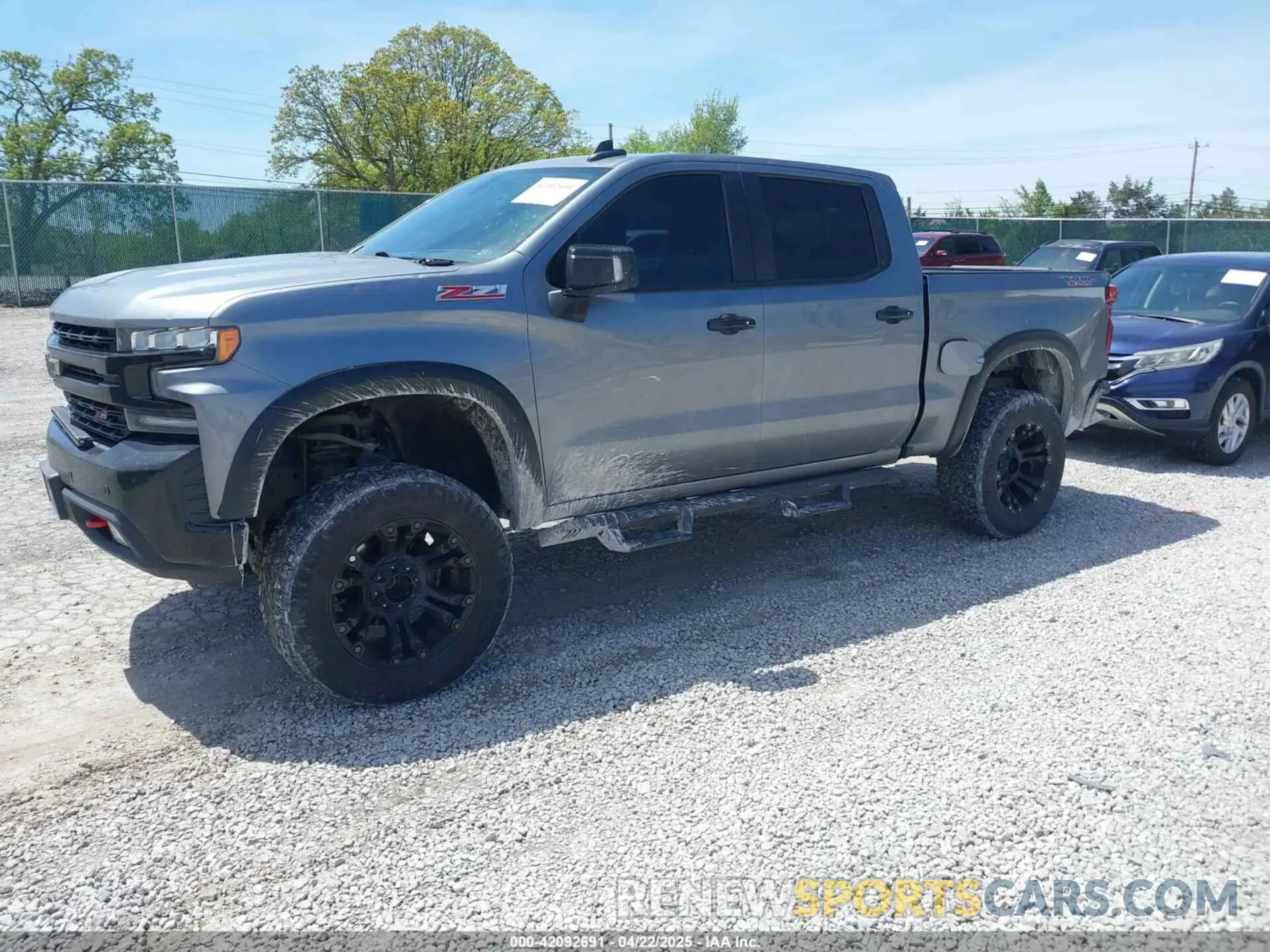 2 Photograph of a damaged car 3GCPYFED6KG182355 CHEVROLET SILVERADO 1500 2019