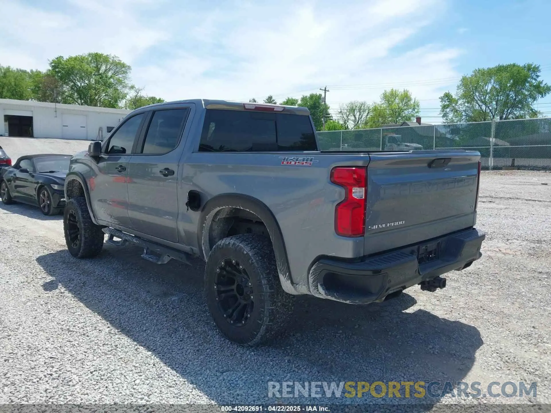 3 Photograph of a damaged car 3GCPYFED6KG182355 CHEVROLET SILVERADO 1500 2019