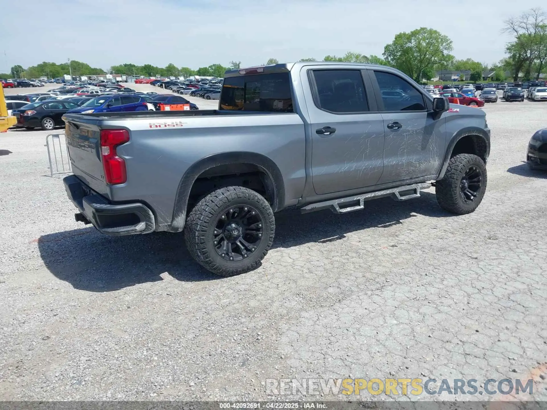 4 Photograph of a damaged car 3GCPYFED6KG182355 CHEVROLET SILVERADO 1500 2019