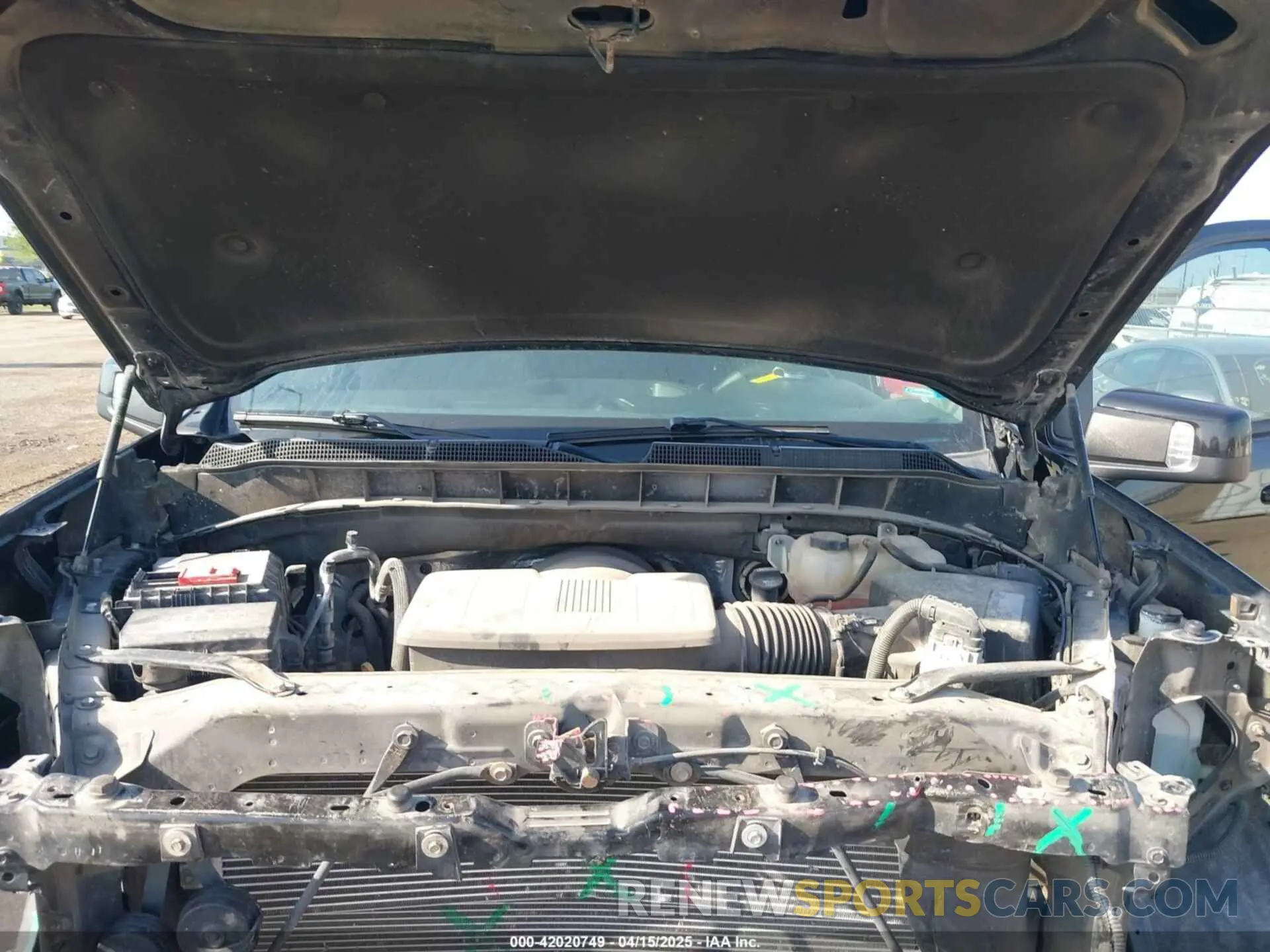 10 Photograph of a damaged car 3GCPYFED6KG202376 CHEVROLET SILVERADO 1500 2019