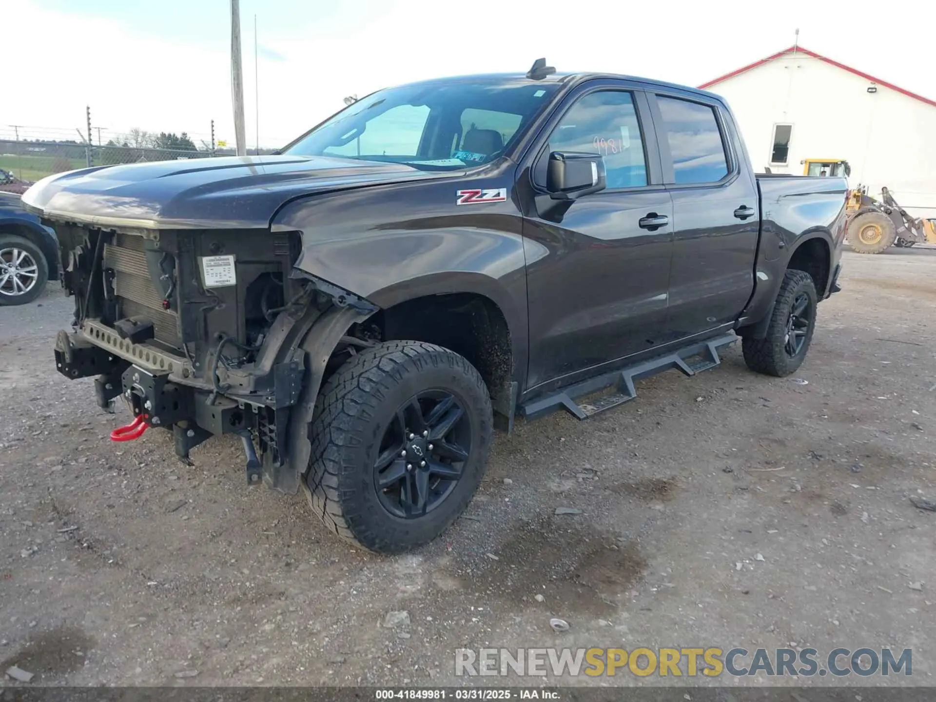 2 Photograph of a damaged car 3GCPYFED8KG122089 CHEVROLET SILVERADO 1500 2019