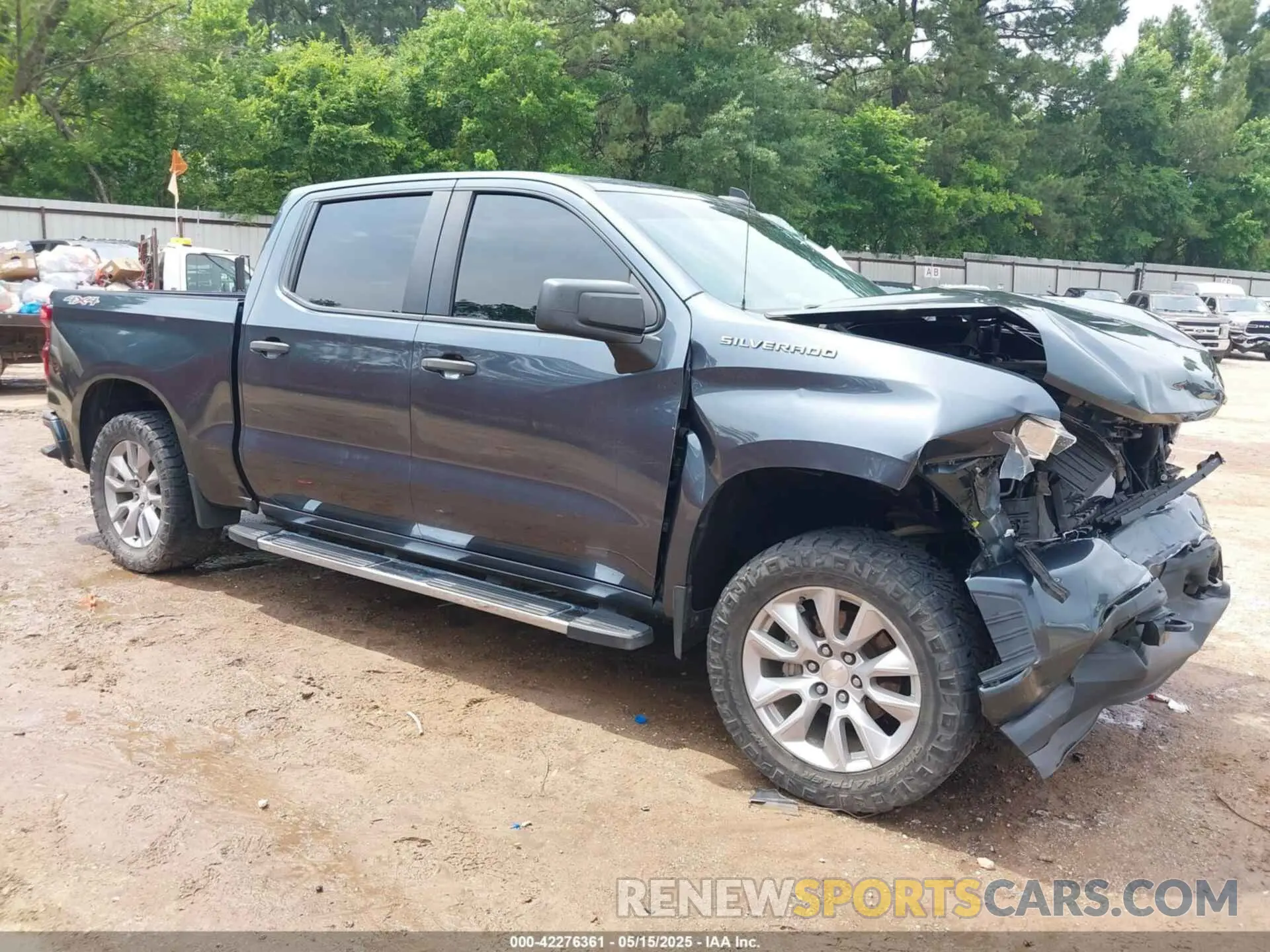 1 Photograph of a damaged car 3GCUYBEF0KG154211 CHEVROLET SILVERADO 1500 2019