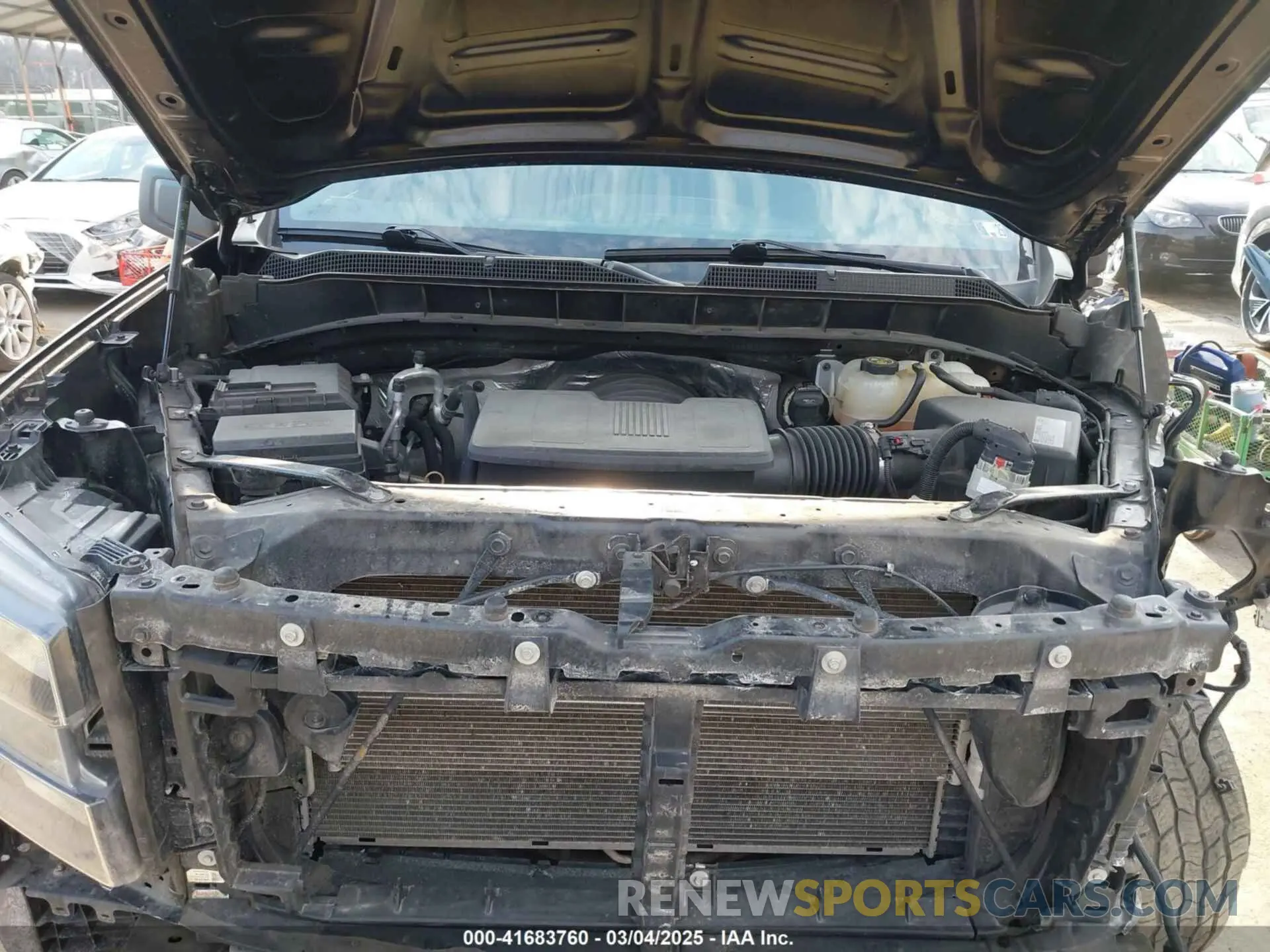 10 Photograph of a damaged car 3GCUYBEF4KG102693 CHEVROLET SILVERADO 1500 2019