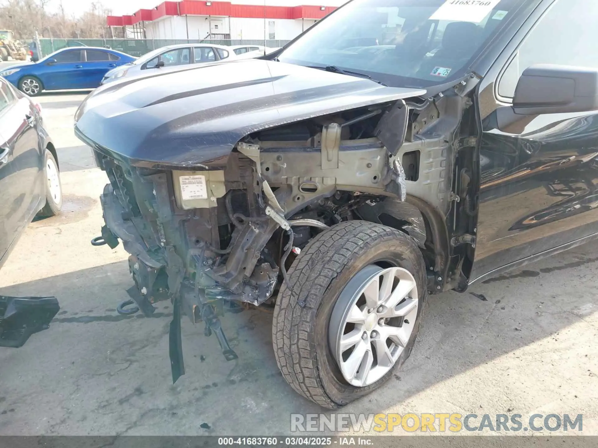 6 Photograph of a damaged car 3GCUYBEF4KG102693 CHEVROLET SILVERADO 1500 2019