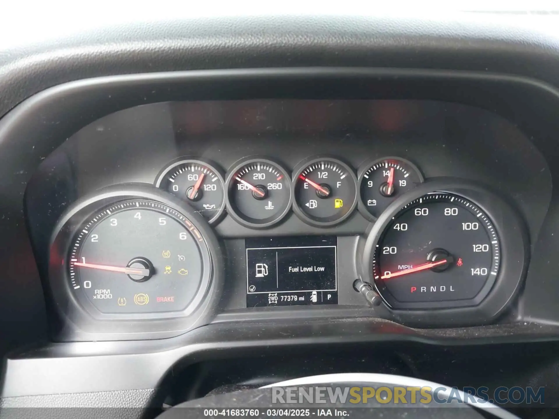 7 Photograph of a damaged car 3GCUYBEF4KG102693 CHEVROLET SILVERADO 1500 2019