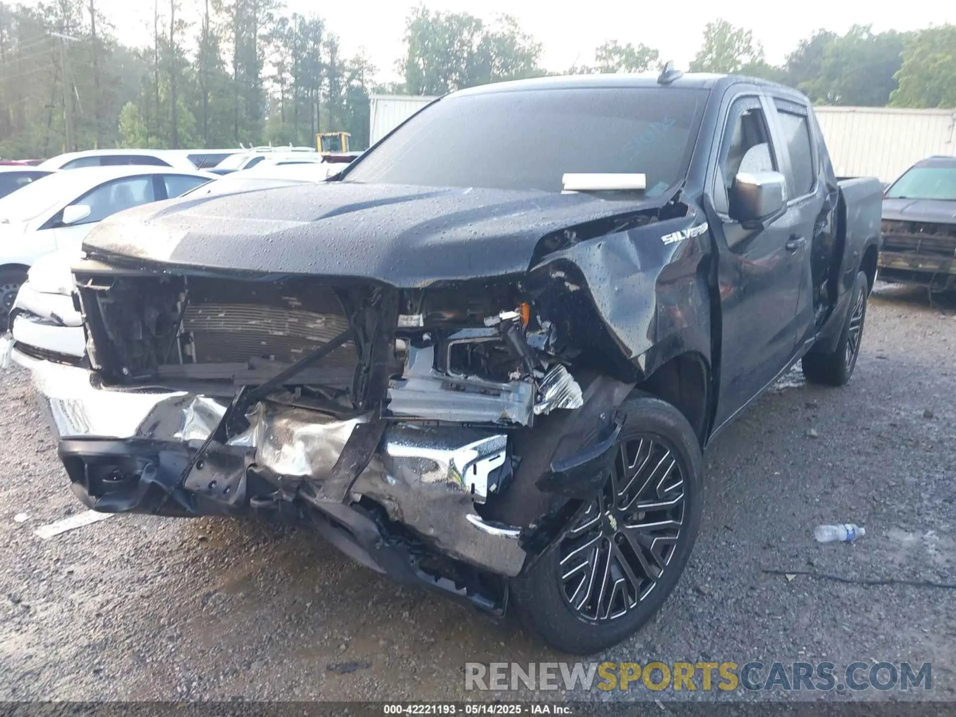 2 Photograph of a damaged car 3GCUYDED2KG145942 CHEVROLET SILVERADO 1500 2019