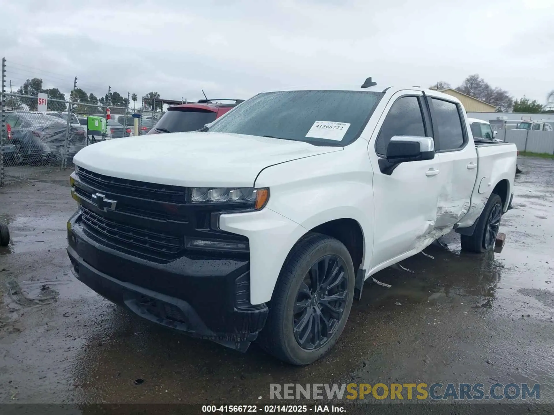 2 Photograph of a damaged car 3GCUYDED3KG118071 CHEVROLET SILVERADO 1500 2019