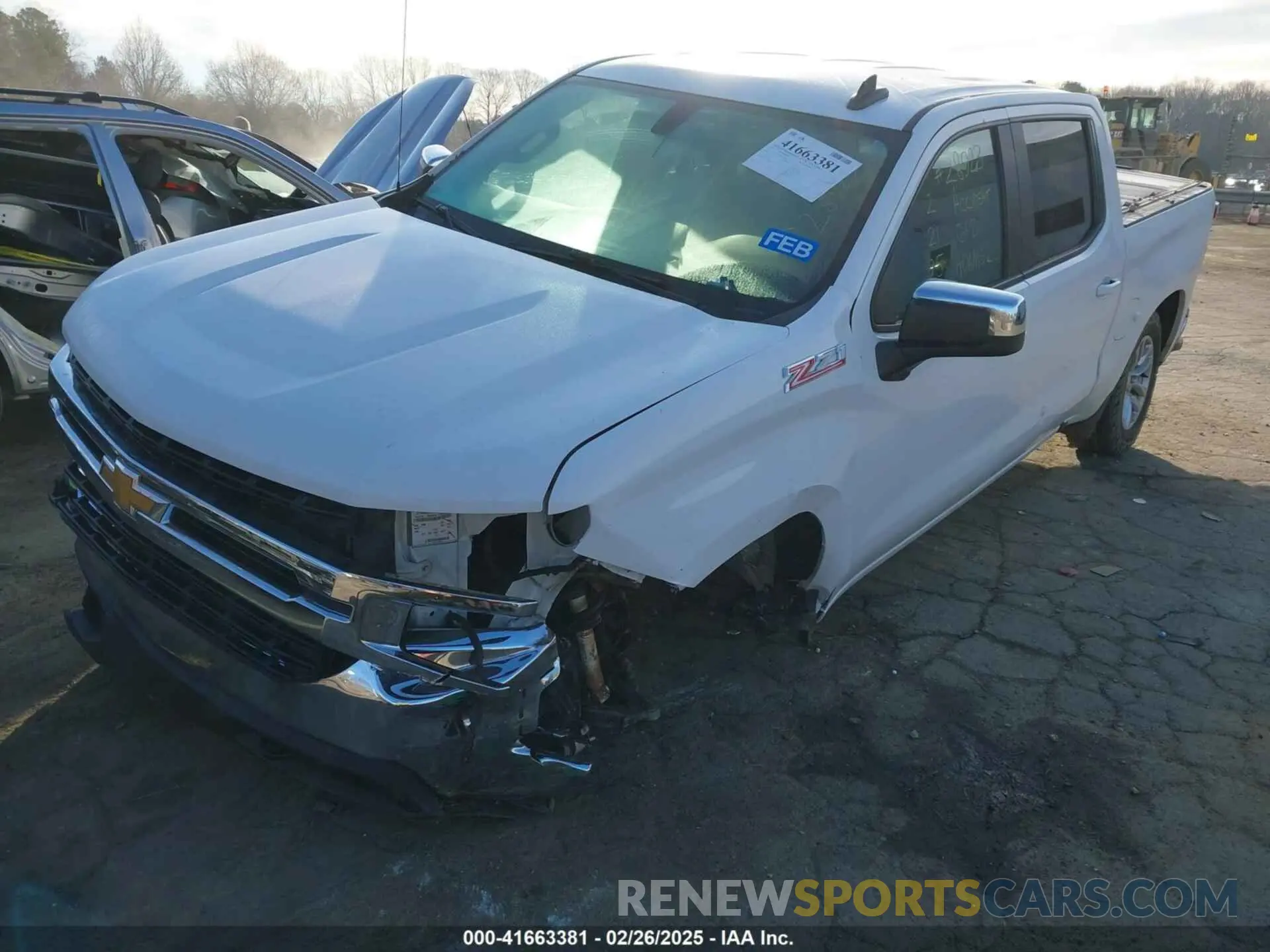 2 Photograph of a damaged car 3GCUYDED6KG131283 CHEVROLET SILVERADO 1500 2019