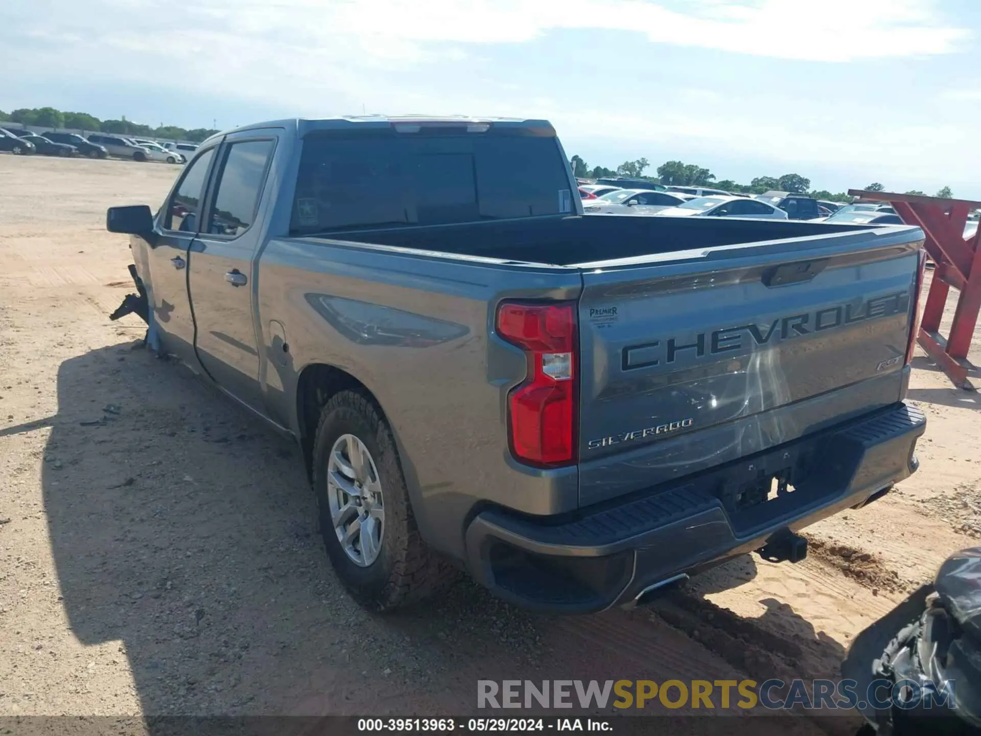 3 Photograph of a damaged car 3GCUYEED0KG265602 CHEVROLET SILVERADO 1500 2019